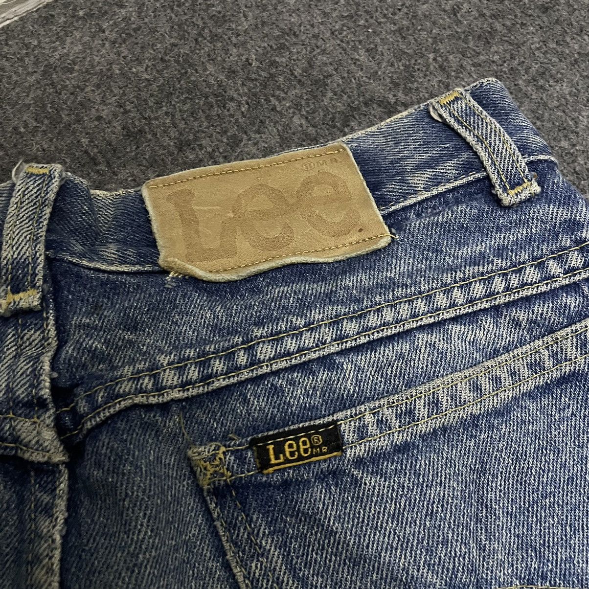Lee × Vintage Vintage 1960s Lee Riders Jeans Talon 42 Zipper Single Stitch Size US 27 - 9 Thumbnail