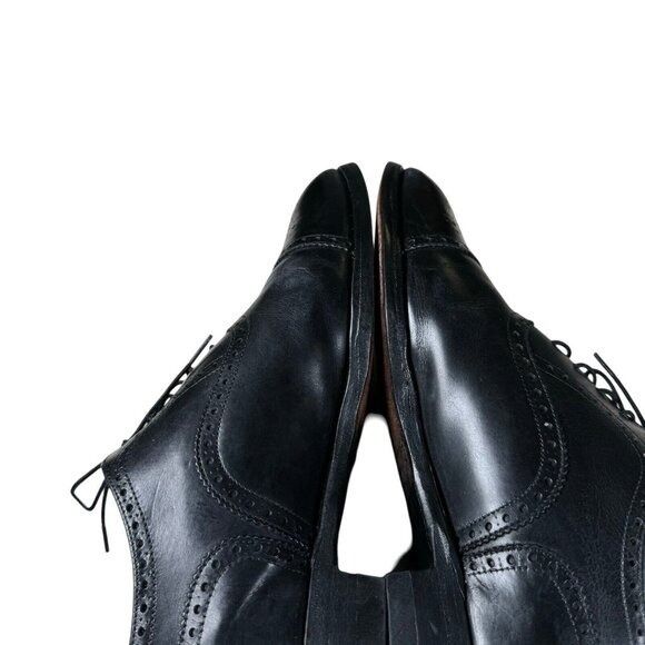Brooks Brothers Brooks Brothers Peal & Co Made in England Black Leather Oxfo Size US 10 / EU 43 - 12 Thumbnail