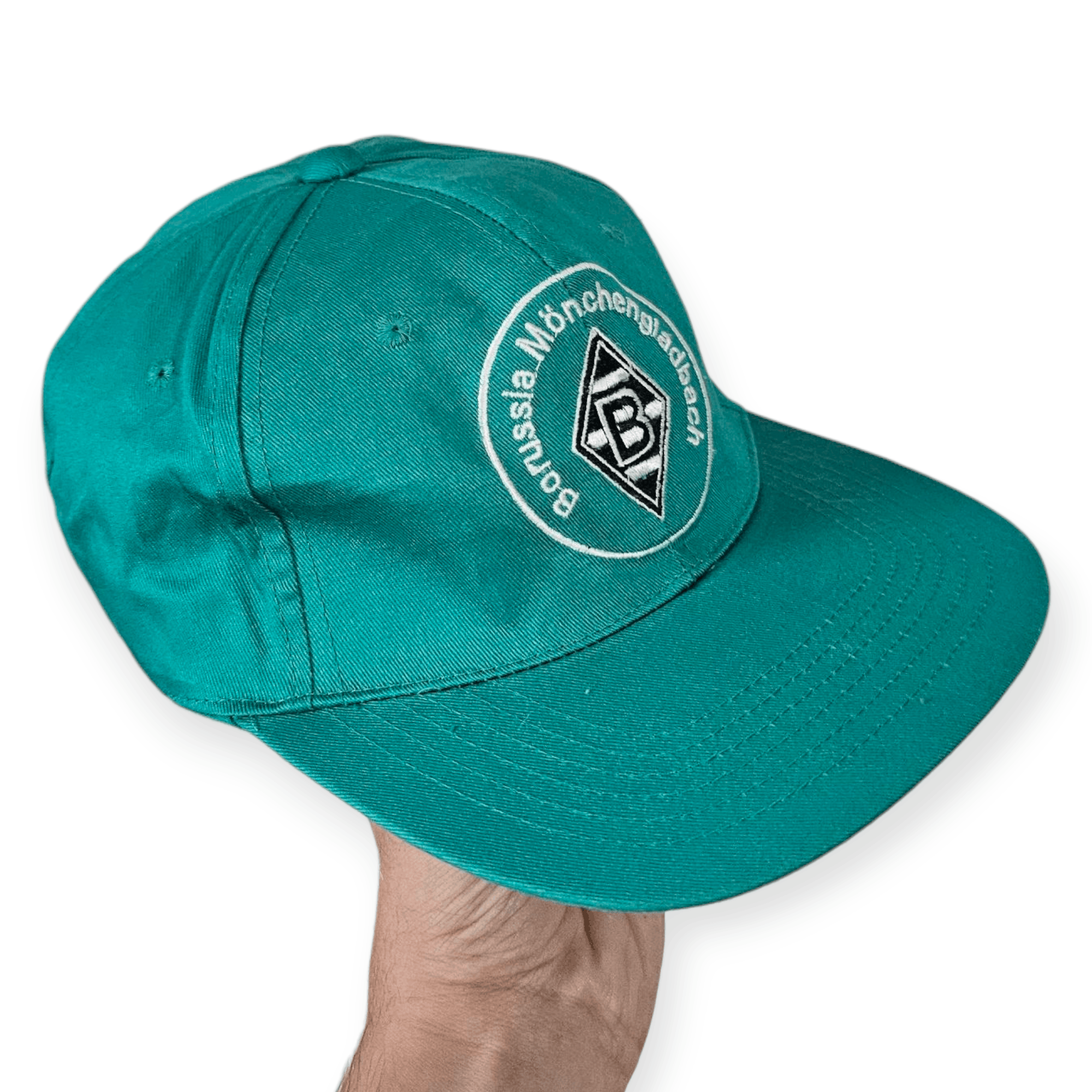 Vintage Borussia Mönchengladbach 90's Big Logo Hat Size ONE SIZE - 3 Thumbnail