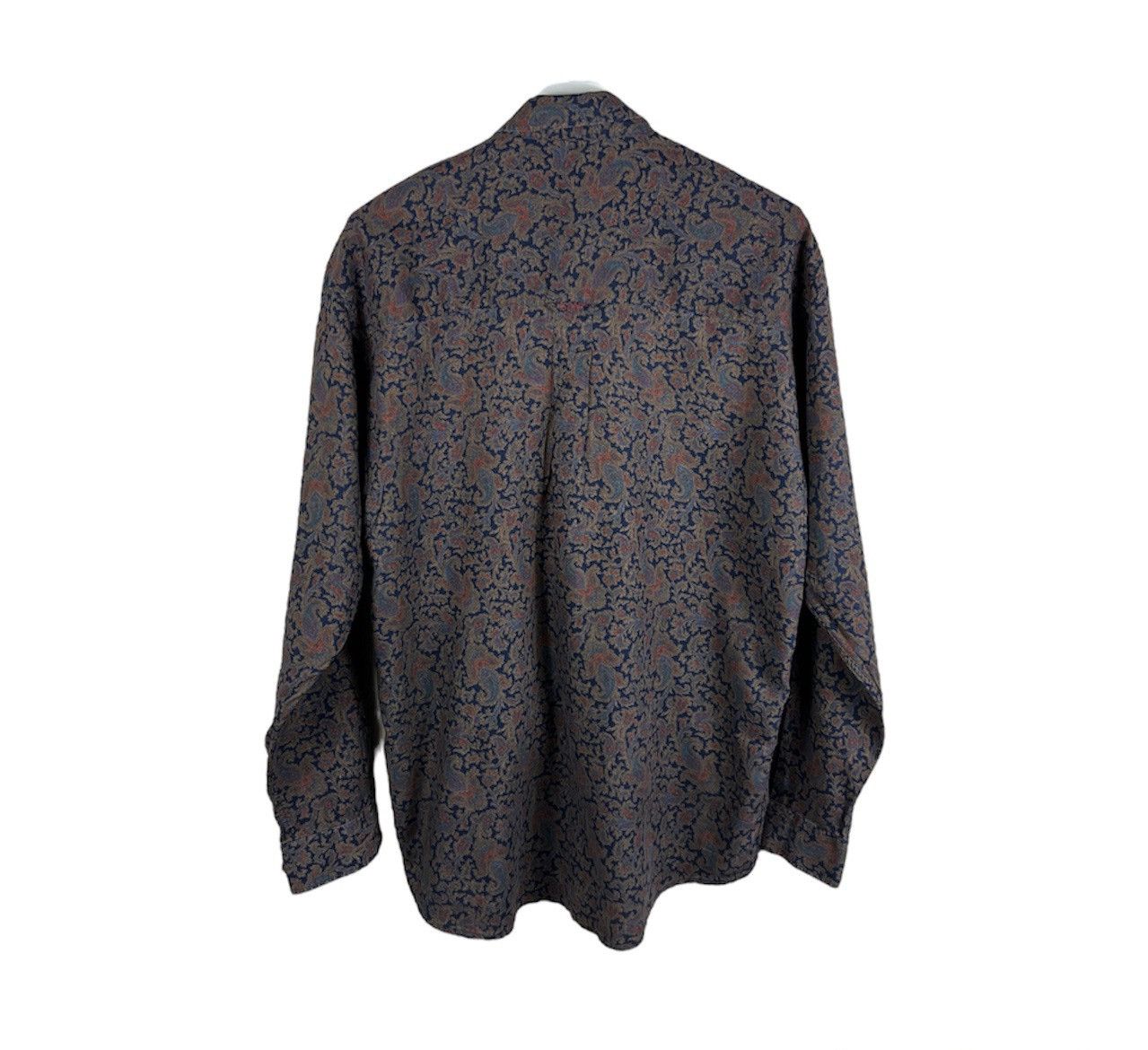 Gant Vintage 80s Gant baroque pattern retro pocket shirt cotton Size US M / EU 48-50 / 2 - 2 Thumbnail