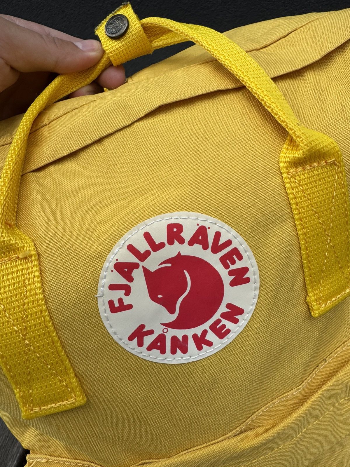 Fjallraven Fjallraven Kanken Classic Backpack FJALL Rare Yellow Color Size ONE SIZE - 3 Thumbnail
