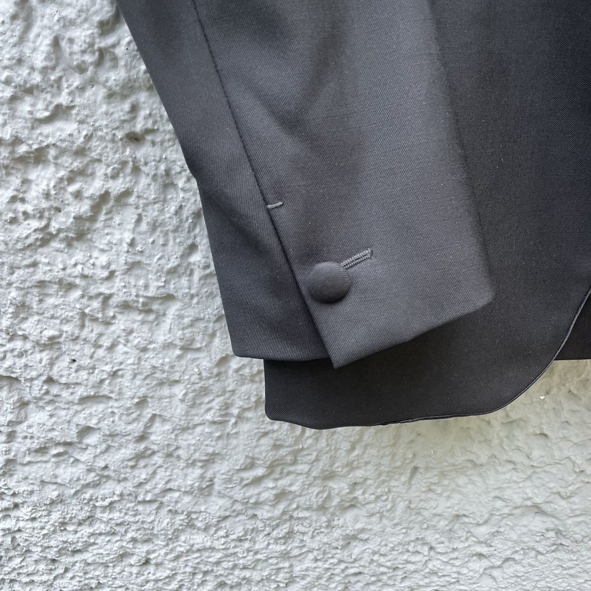 Jil Sander Jil Sander Black Tuxedo Suit Blazer Trousers Pants Size 46S - 4 Thumbnail