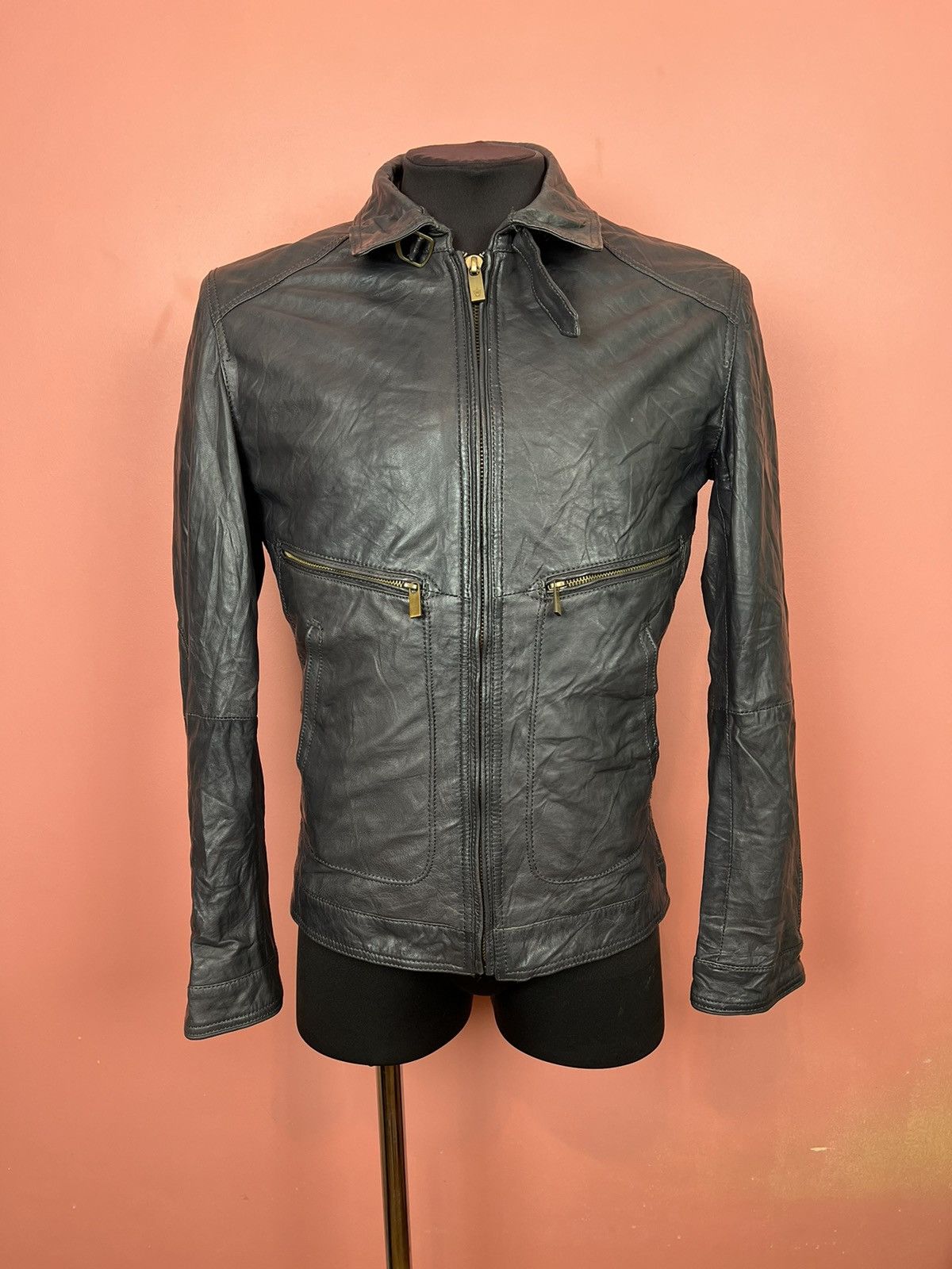 Massimo Dutti Massimo dutti leather jacket hype classic Size US S / EU 44-46 / 1 - 1 Thumbnail