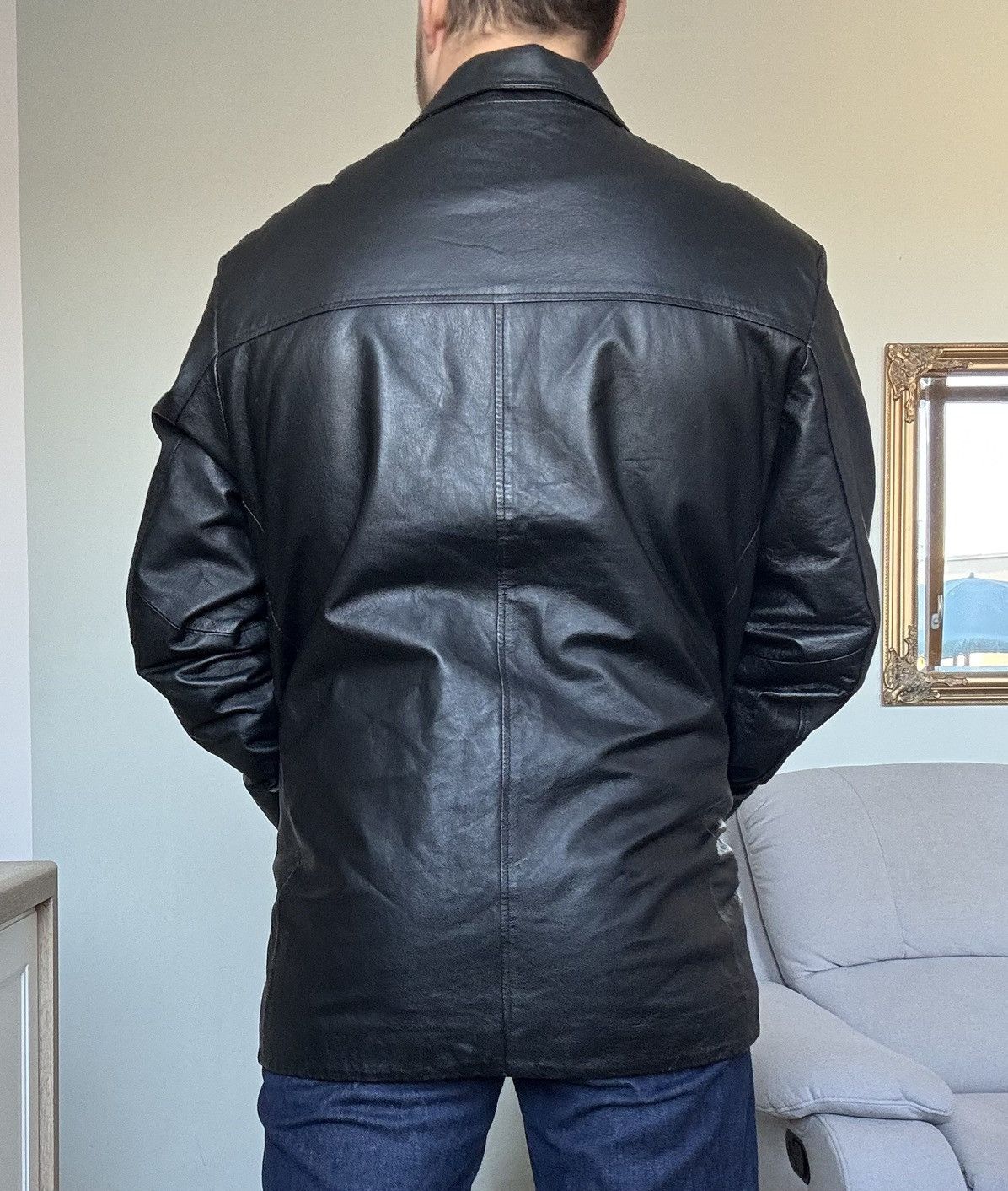Y'2 Leather Vintage Leather Jacket y2k 2000s 90s Avangard Size US L / EU 52-54 / 3 - 6 Thumbnail