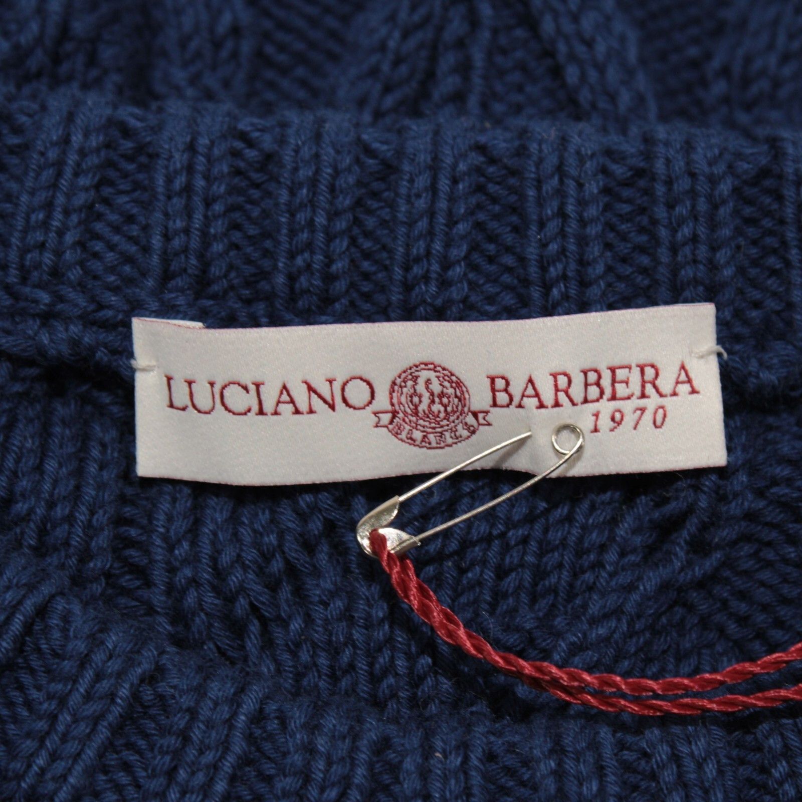 Luciano Barbera Luciano Barbera Sweater Size US M in Blue Size US M / EU 48-50 / 2 - 3 Thumbnail