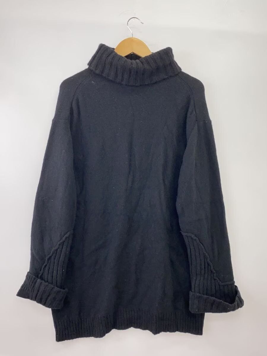 Yohji Yamamoto Reconstructed Panel Ribbed Wool Knit Sweater Size US L / EU 52-54 / 3 - 2 Thumbnail