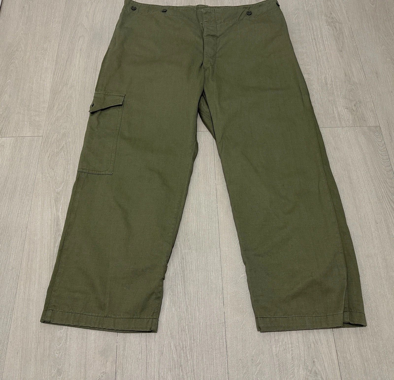 Vintage Vintage Army Militaria Pants Cut Japan Japanise Style Mens Size US 38 / EU 54 - 1 Thumbnail