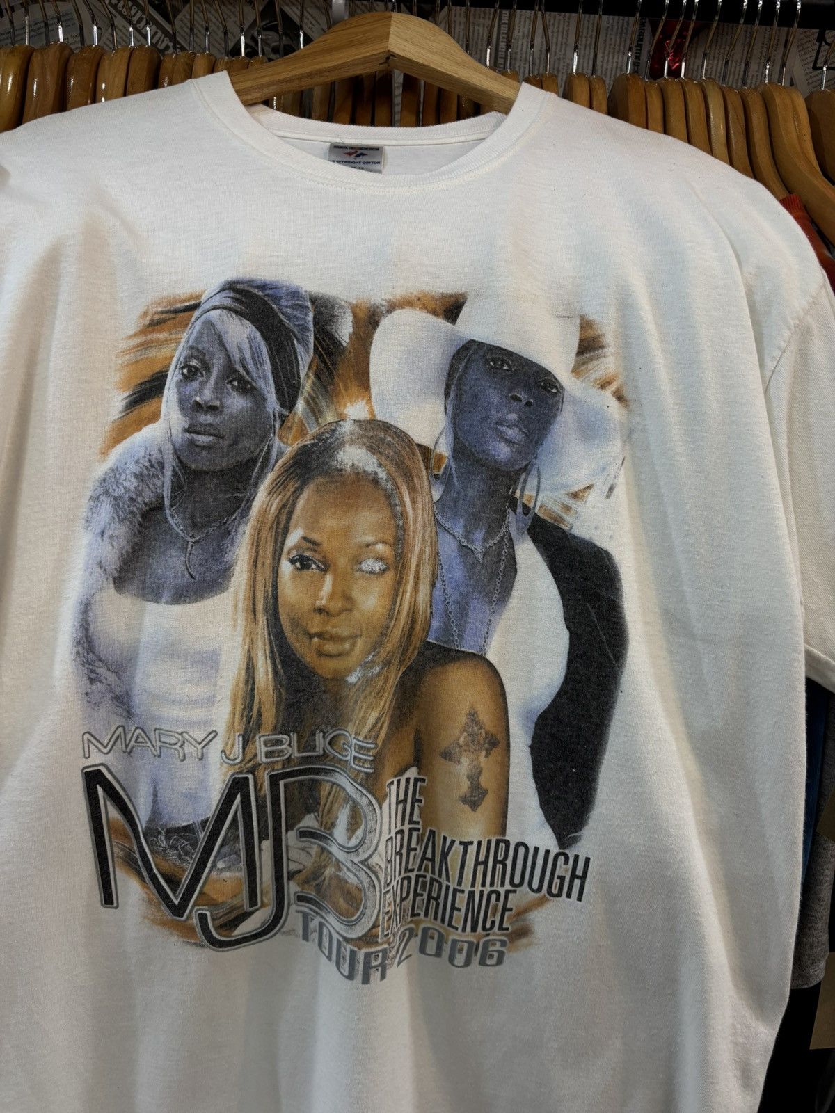 Vintage Mary J Blige Tour 2006 Size US L / EU 52-54 / 3 - 3 Thumbnail