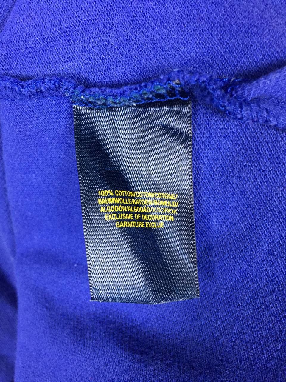 Polo Ralph Lauren Vtg Polo Ralph Lauren Big Logo Longsleeve Polo Tee Youth L Size US S / EU 44-46 / 1 - 12 Thumbnail