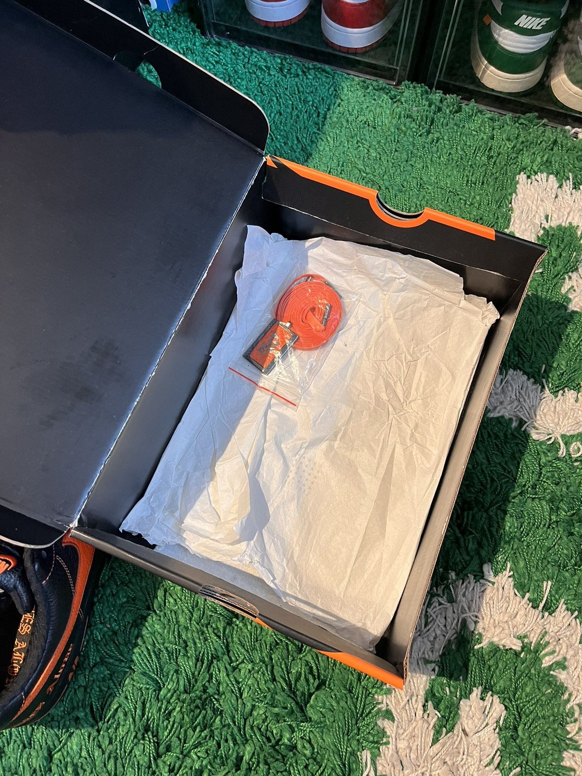 Nike × Vlone Air Force 1 Vlone (Harlem Box) Size US 12 / EU 45 - 8 Thumbnail