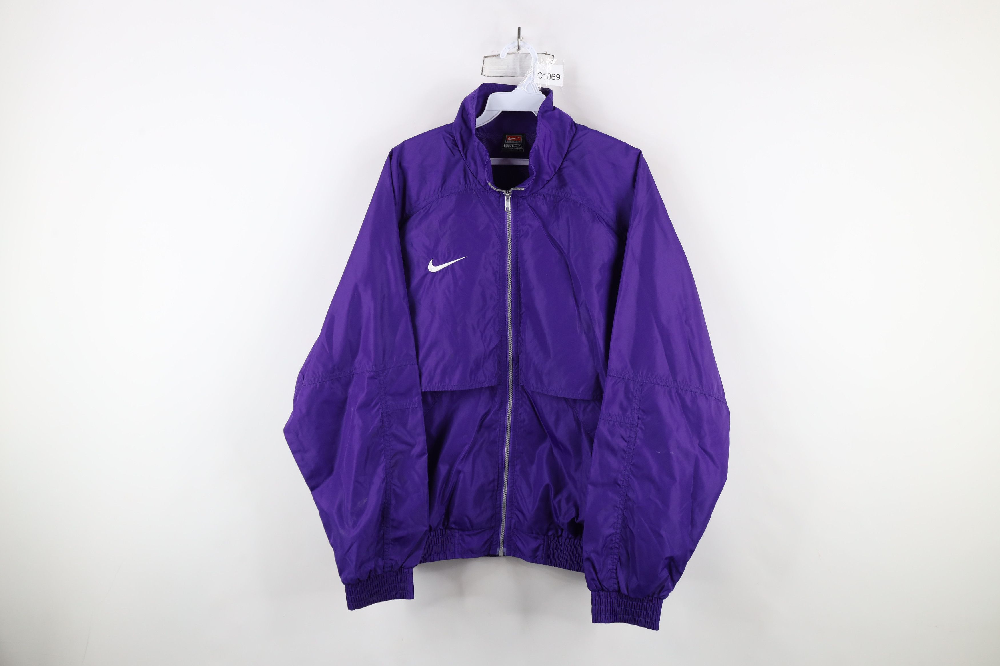 Nike × Vintage Vintage Nike Travis Scott Mini Swoosh Windbreaker Jacket Size L / US 10 / IT 46 - 1 Thumbnail