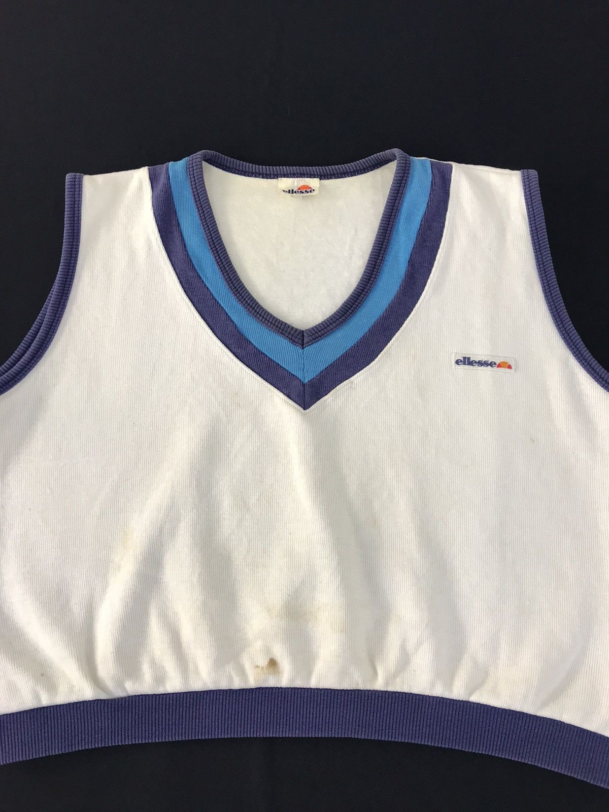 Ellesse Elleesse Short Tank Top Sleeveless Tee Zumba Fitness Size L / US 10 / IT 46 - 3 Thumbnail