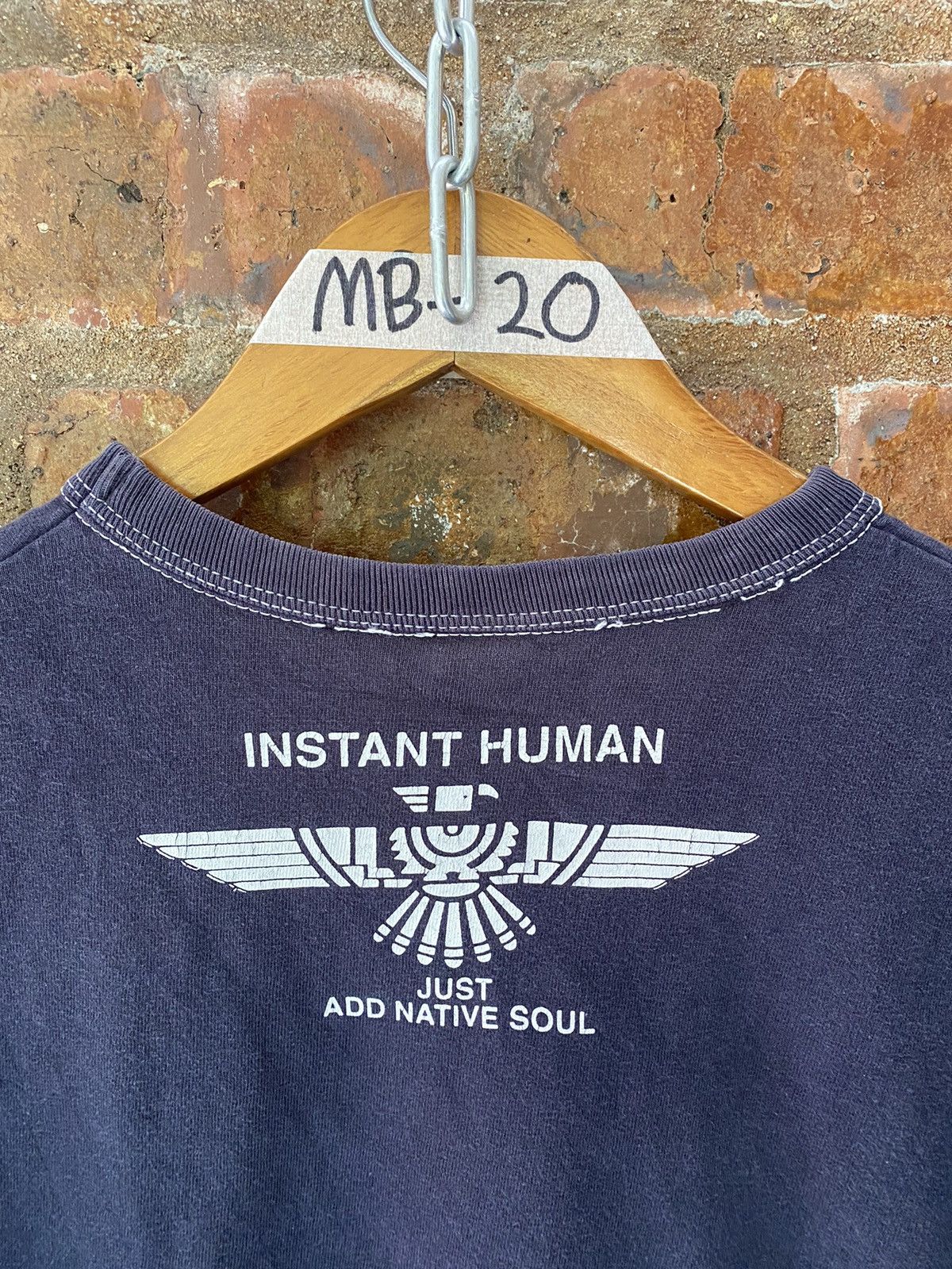 The Flat Head 2000s Goros native indigo tee Size US XS / EU 42 / 0 - 3 Thumbnail