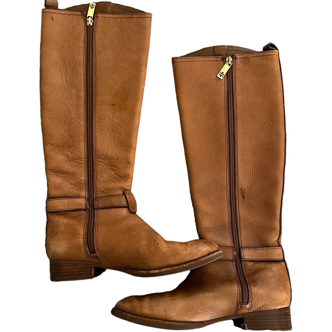 Tory Burch Tory Burch AMANDA Knee High Riding Leather Boots Women's 7M Size US 7 / IT 37 - 2 Thumbnail