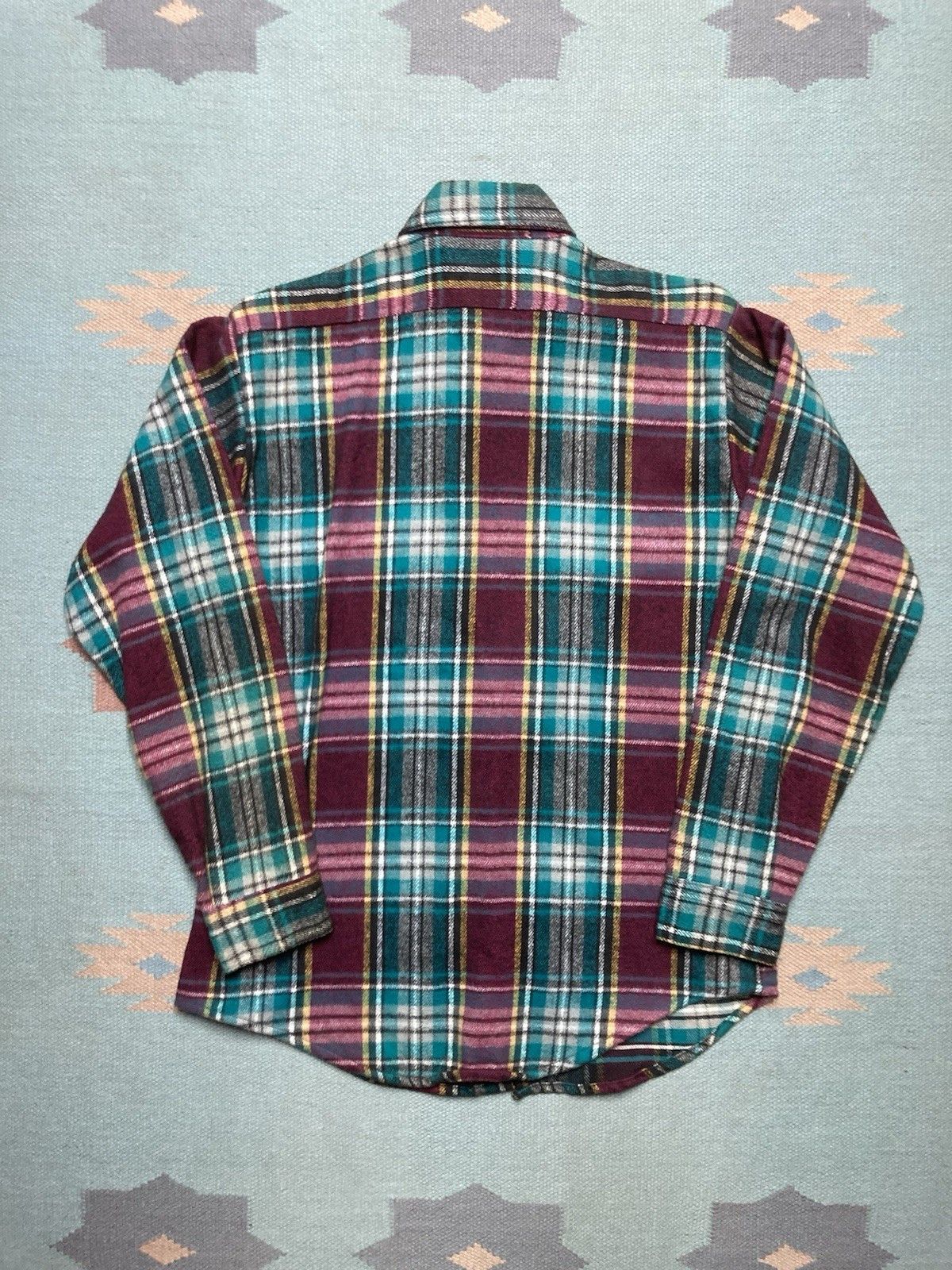 Vintage Vintage five brother flannel shirt woven cotton plaid medium Size US M / EU 48-50 / 2 - 4 Thumbnail