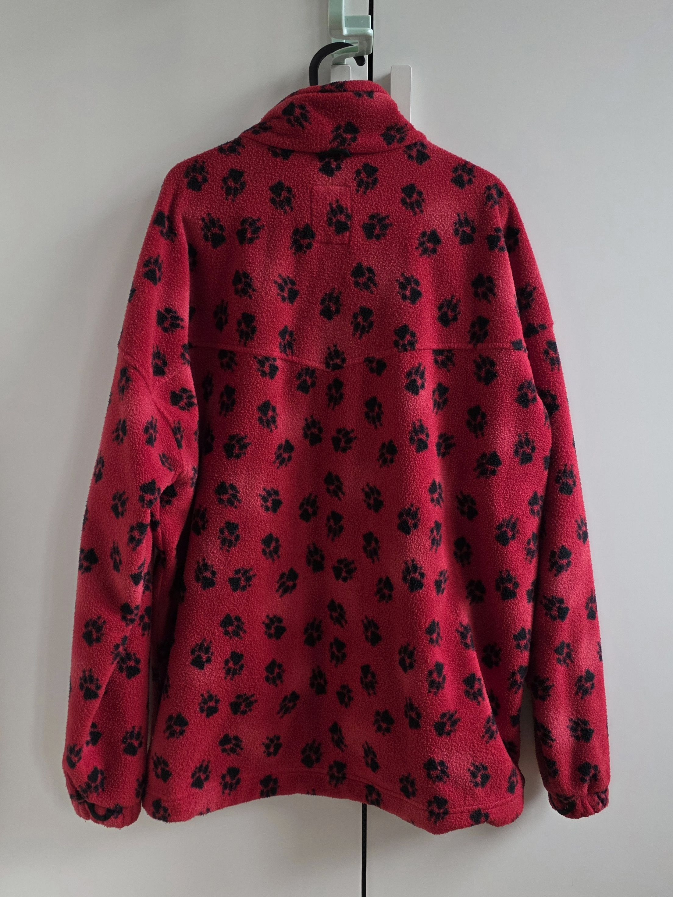 Jack Wolfskin Jack Wolfskin polar vintage xxl red Fleece paw print Size US XXL / EU 58 / 5 - 9 Thumbnail
