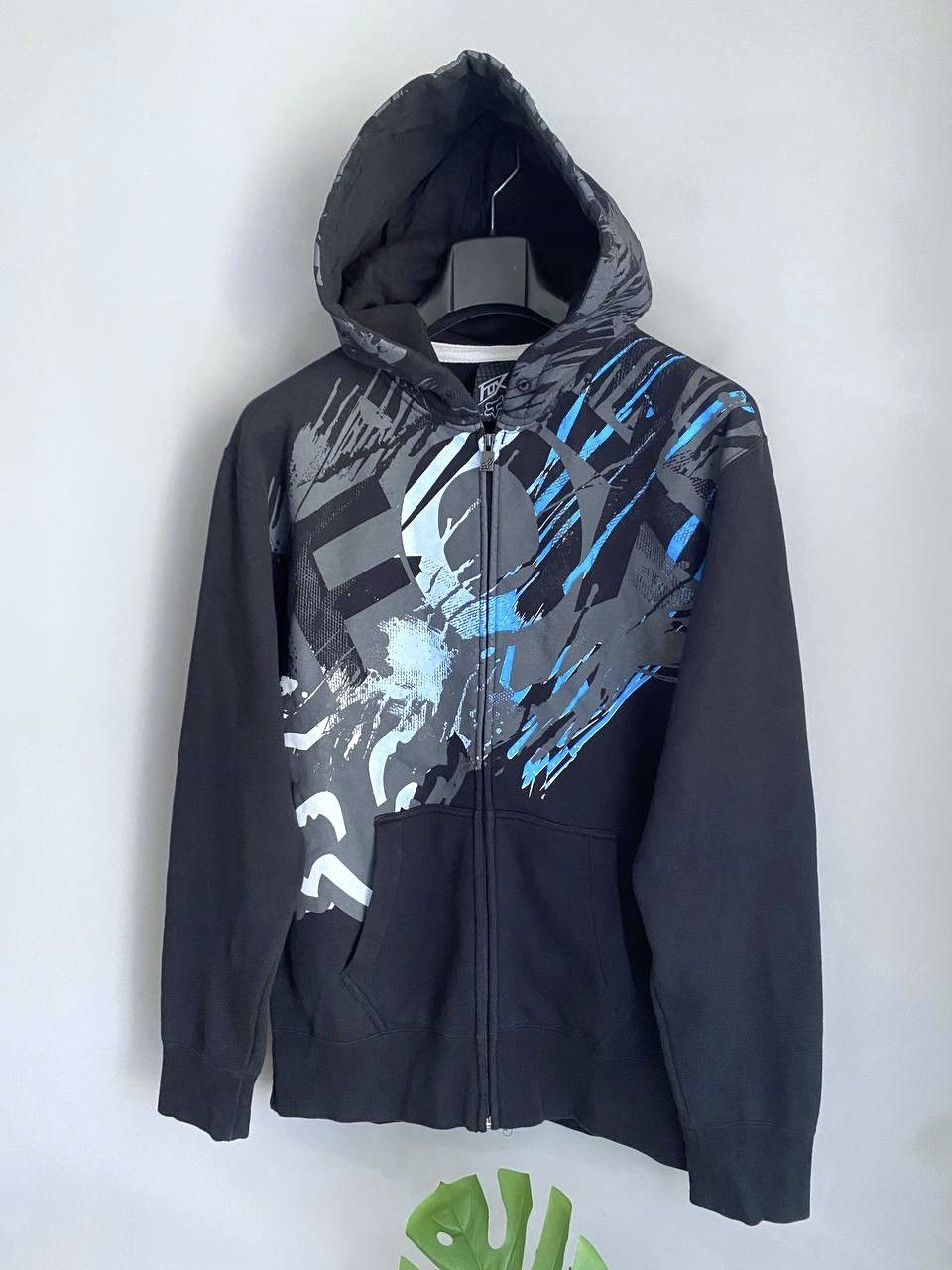 Fox Racing Fox Racing Y2K Men's Full Zip Black Hoodie, Size L Size US L / EU 52-54 / 3 - 2 Thumbnail