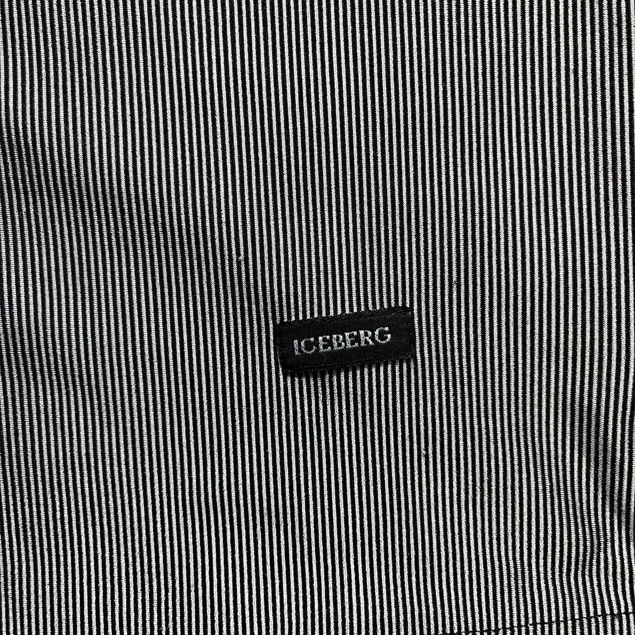 Iceberg Iceberg Striped Shirt Size US L / EU 52-54 / 3 - 4 Thumbnail