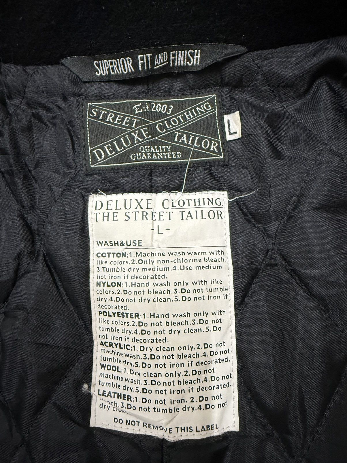 DELUXE Deluxe Clothing Street Tailor Peacoat Wool Jacket Military Size US M / EU 48-50 / 2 - 7 Thumbnail