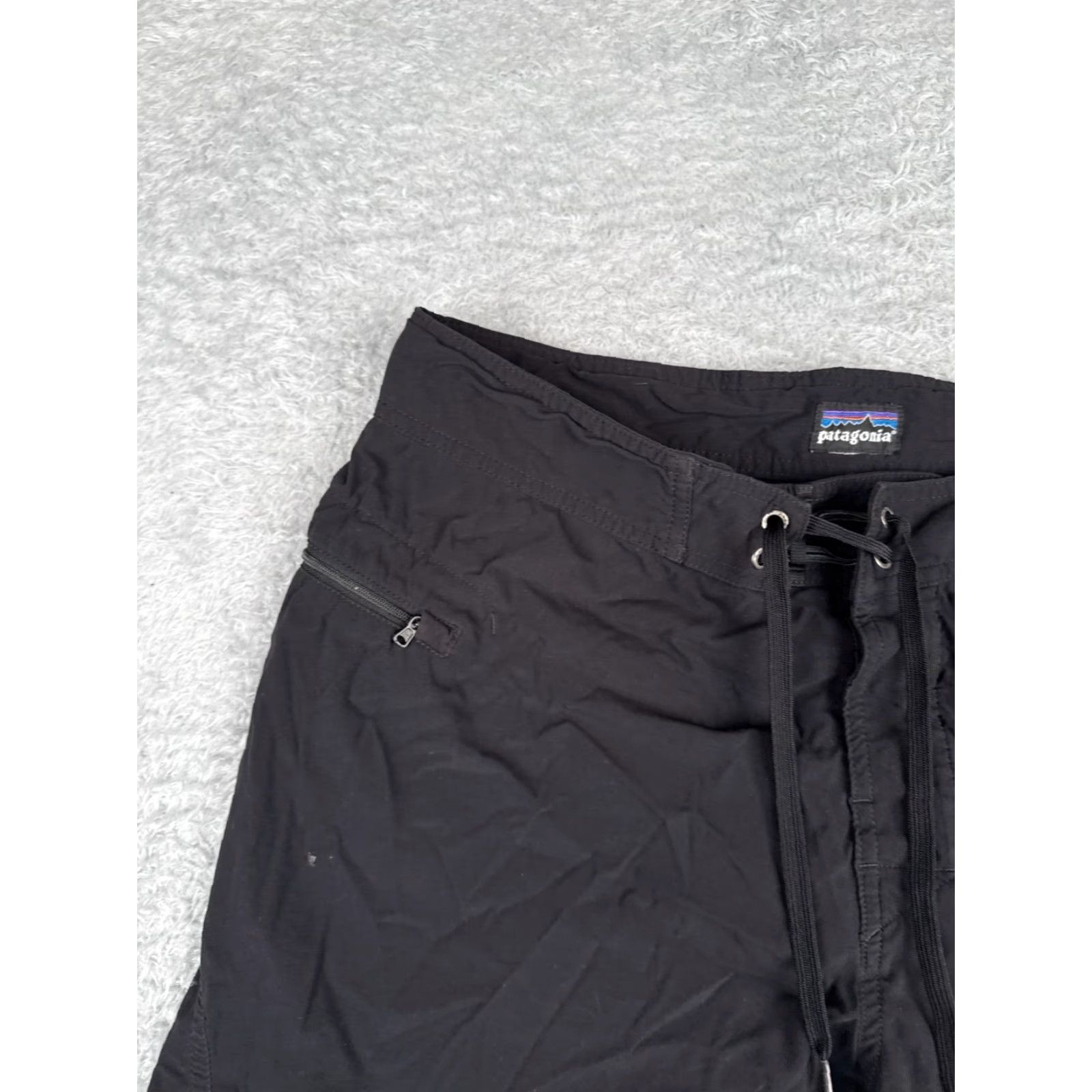 Patagonia Patagonia Board Shorts Mens 30 Black Wavefarer 21" Swim Trunks Beach Pockets Size US 30 / EU 46 - 4 Thumbnail