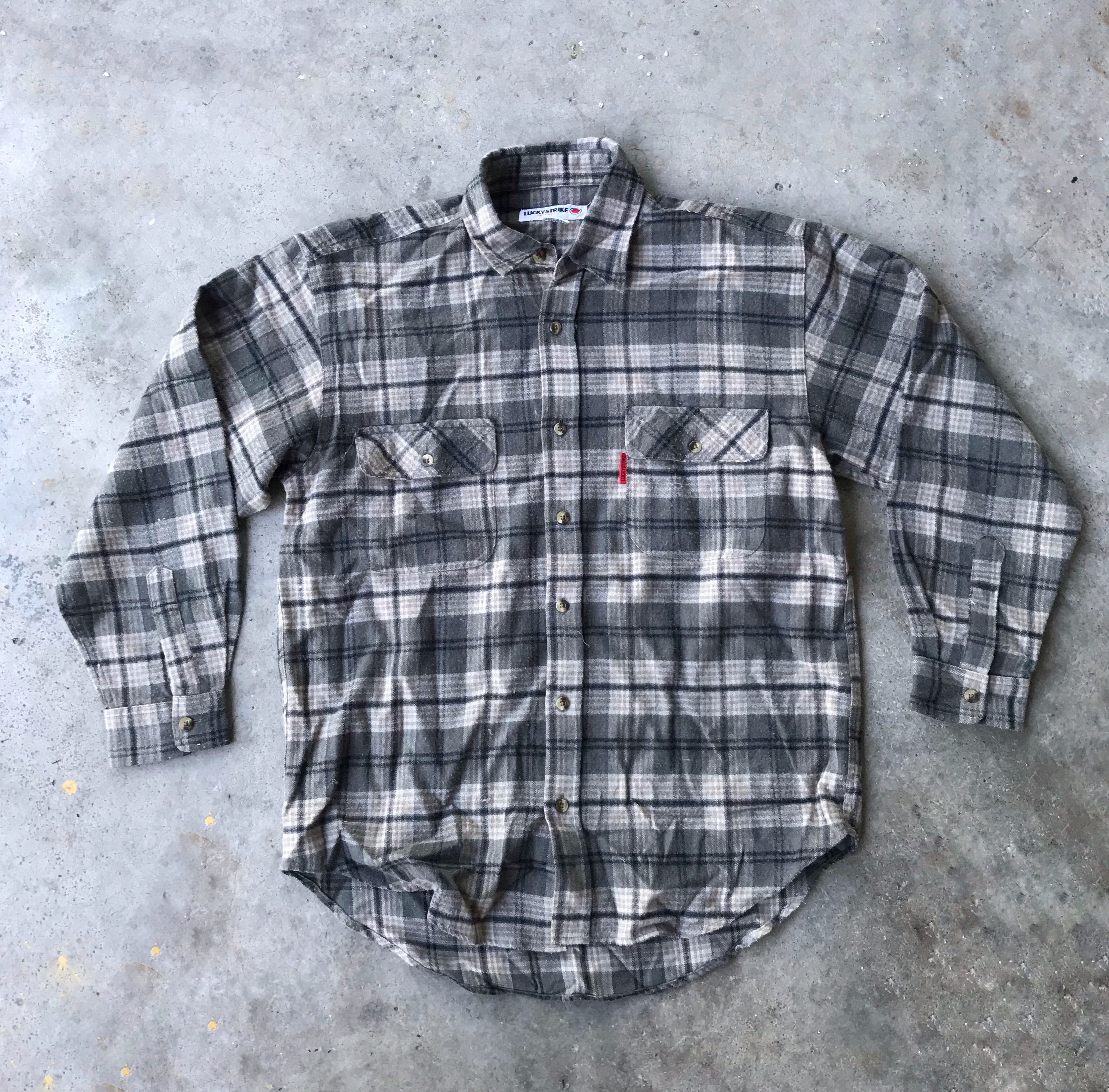 Vintage Vintage Lucky strike shirts Size US M / EU 48-50 / 2 - 4 Thumbnail