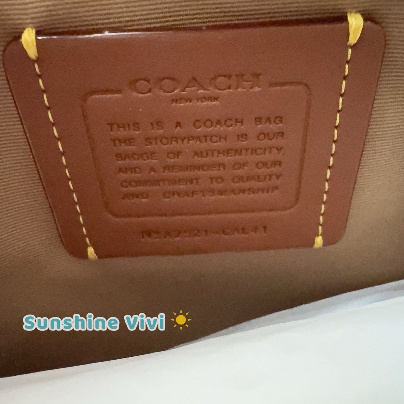 Coach NWT Coach Savannah Carryall Bag Floral Leather CAL41 Chalk Size ONE SIZE - 7 Thumbnail