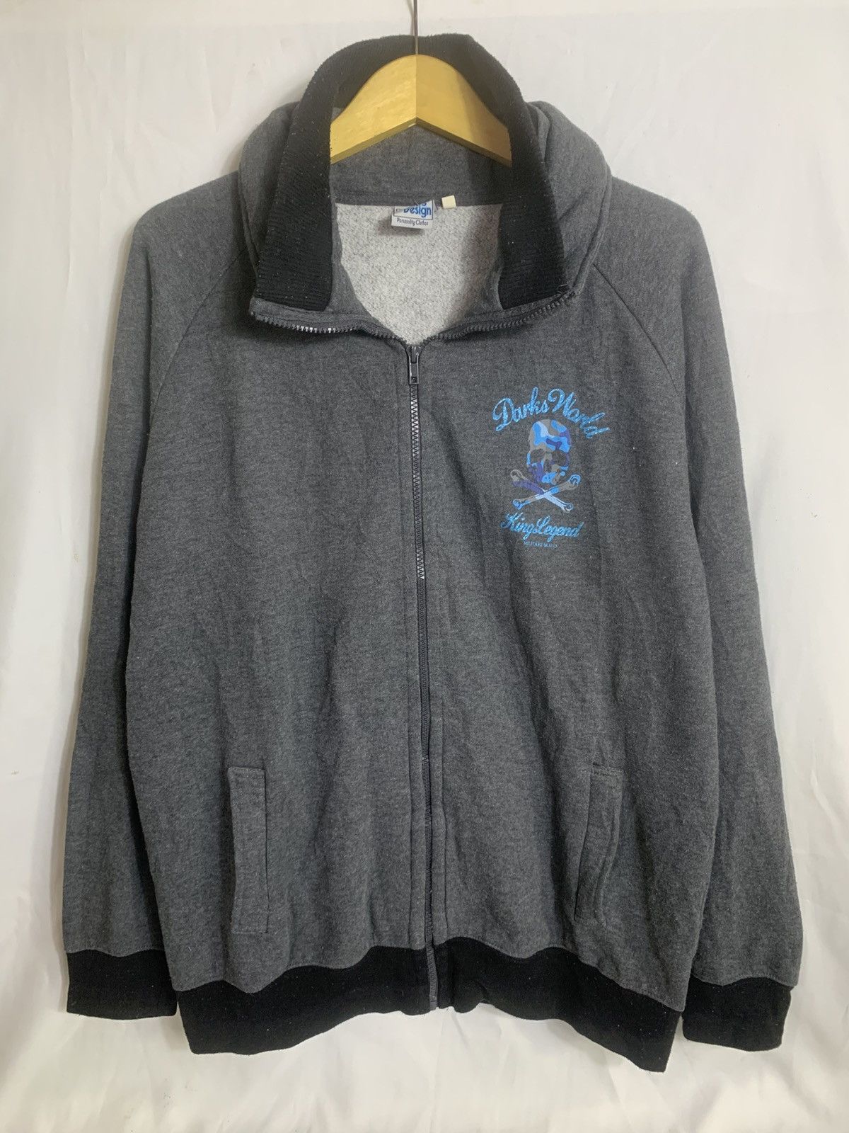 Japanese Brand Dark World Skulls Jacket Size US M / EU 48-50 / 2 - 1 Thumbnail