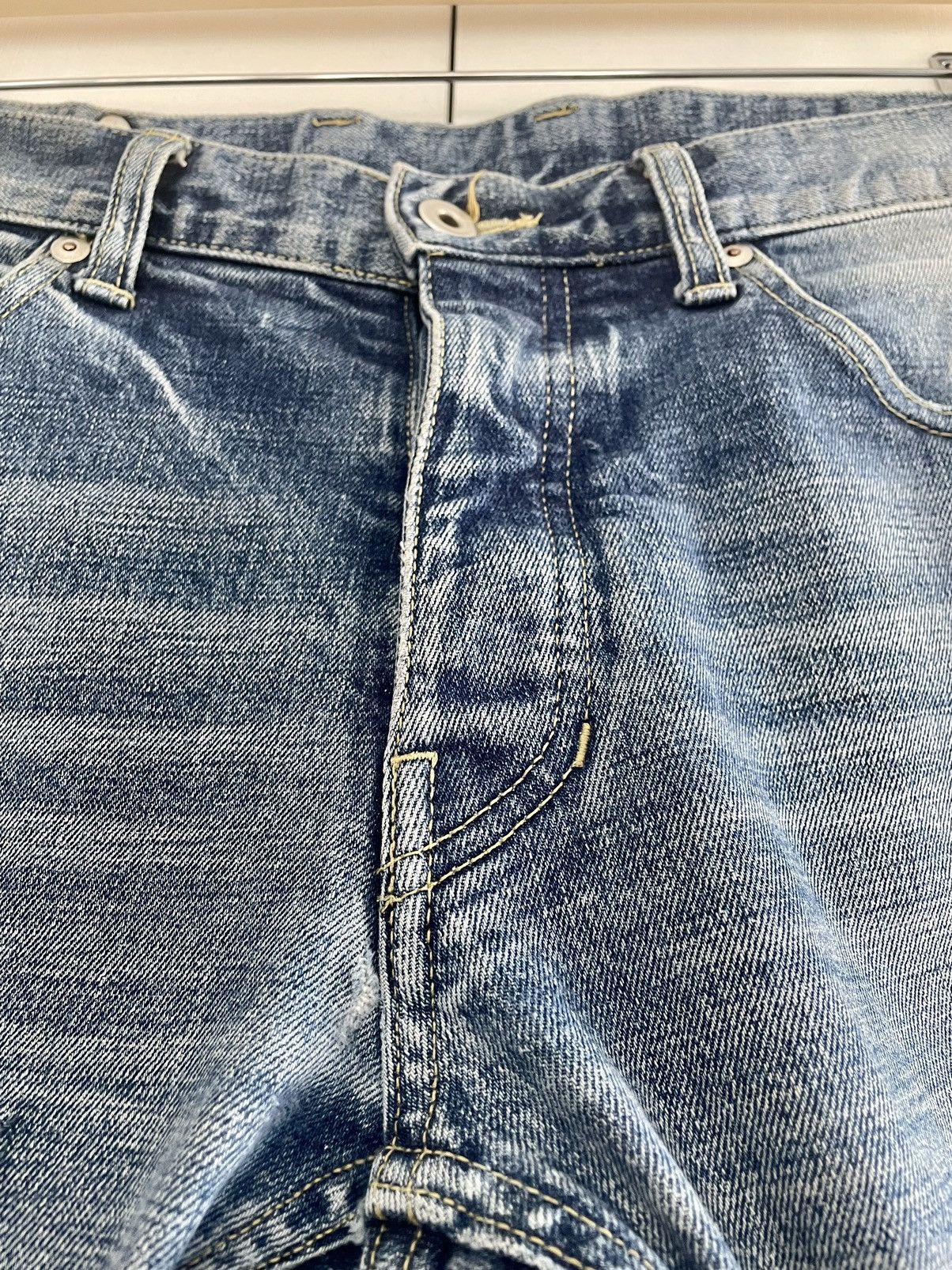 Isamu Katayama Backlash Isamu Katayama Backlash Rock’n’roll Distressed Slim Jeans Size US 34 / EU 50 - 6 Thumbnail