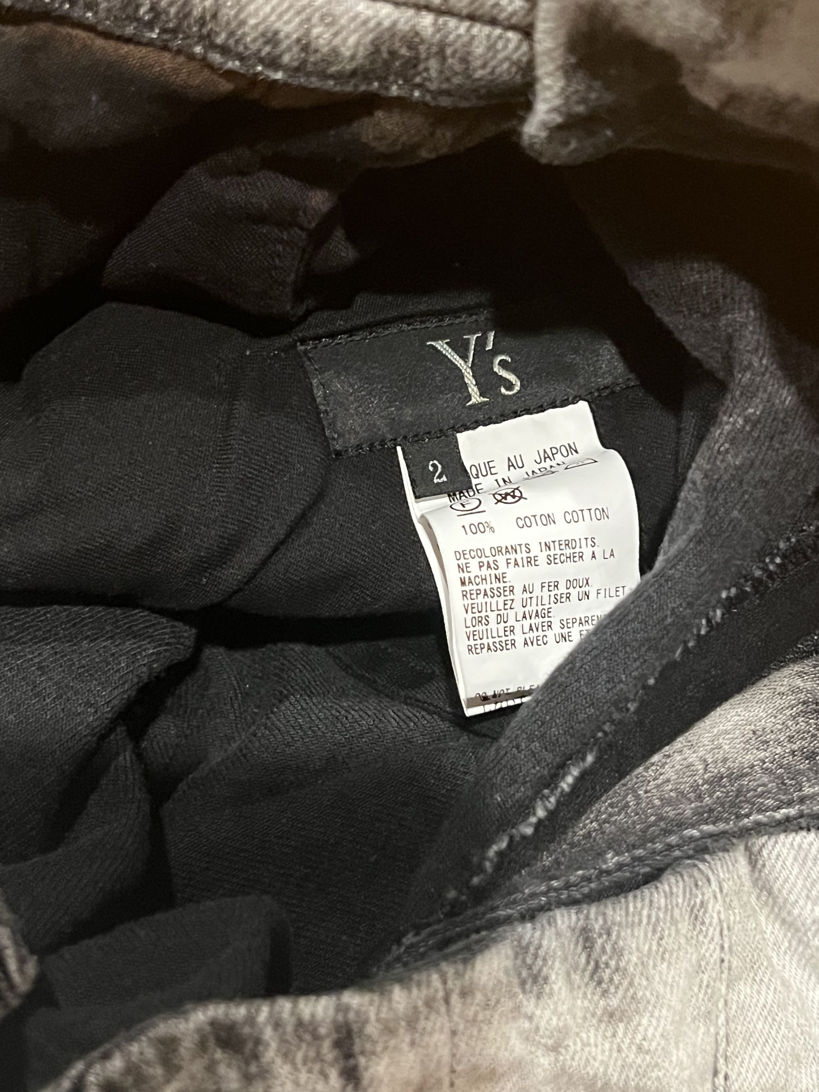 Y's Yohji Yamamoto (Y's) Wide Pants Size 32" / US 10 / IT 46 - 3 Thumbnail