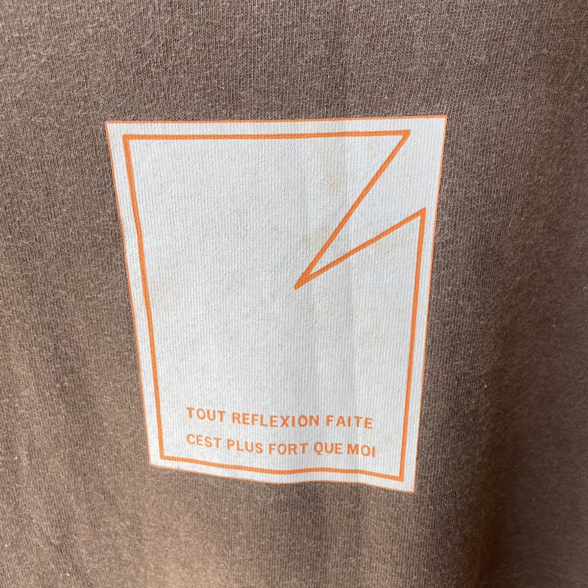 Designer × Japanese Brand × Yohji Yamamoto 🔥🇯🇵Ined Homme By Yohji Yamamoto Reflexion Faite Graphic Tee Size US S / EU 44-46 / 1 - 5 Thumbnail