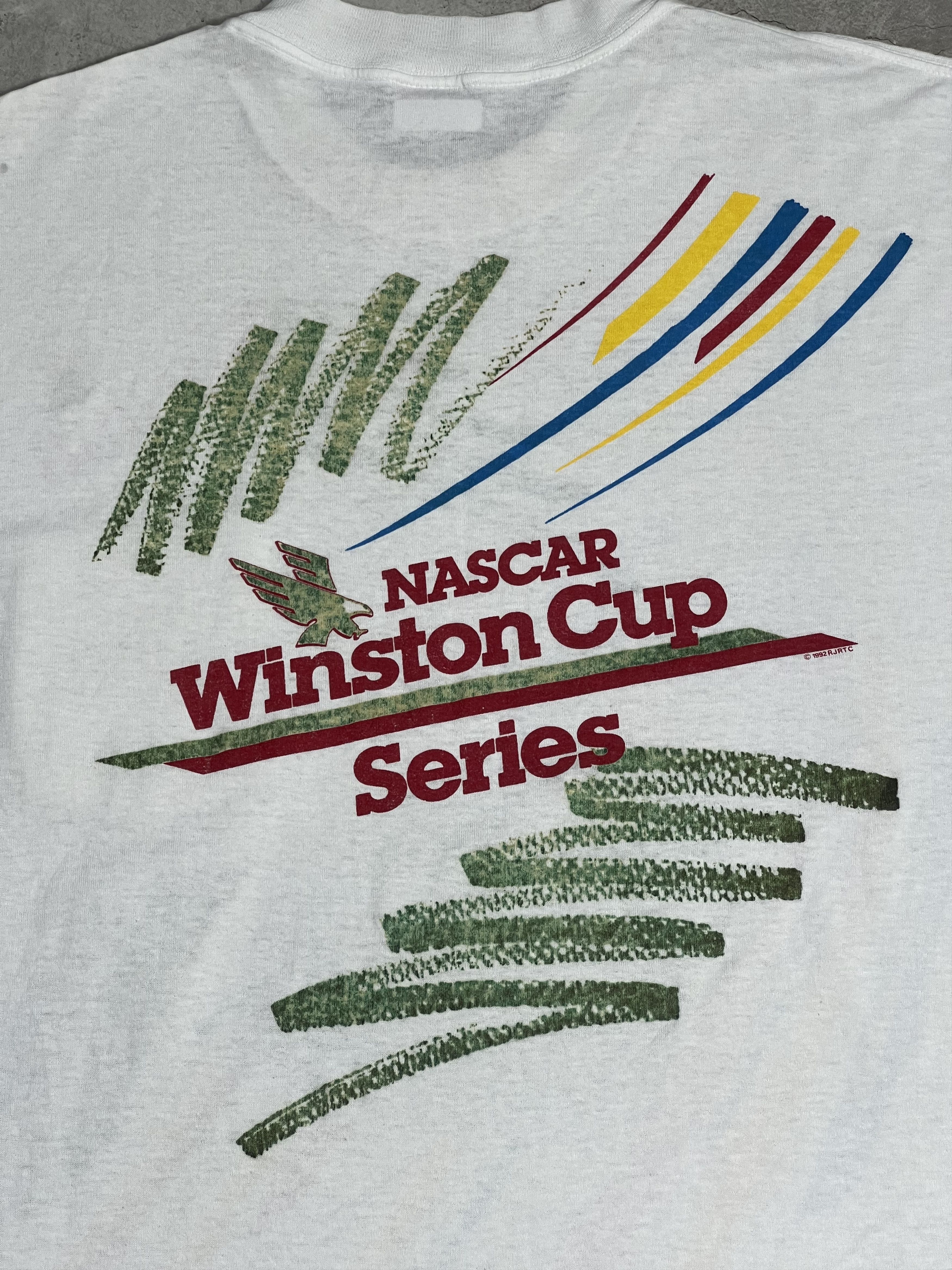 NASCAR Vintage 90s Nascar Winston Cup Series Pocket Tee GTMD669 Size US XL / EU 56 / 4 - 13 Thumbnail