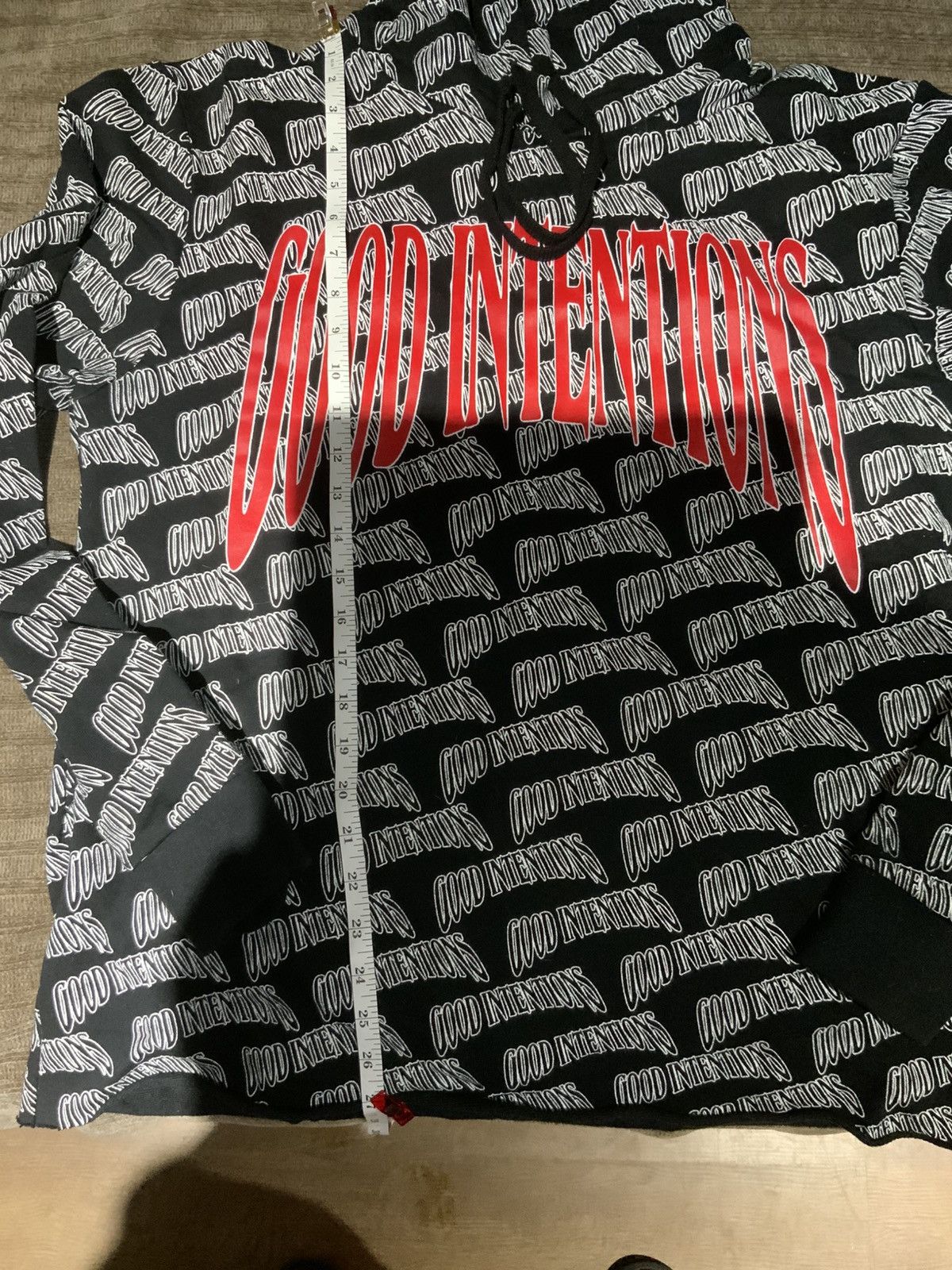 Vlone VLONE GOOD INTENTION HOODIE Size US L / EU 52-54 / 3 - 5 Thumbnail