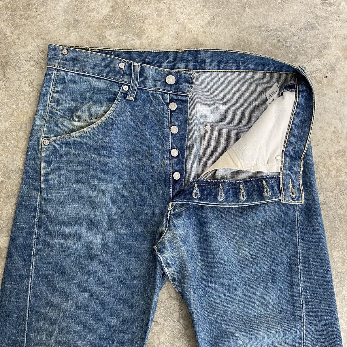 Levi's Vintage Levis Engineered Jeans Takuya Kimura Regular Jeans Size US 34 / EU 50 - 5 Thumbnail