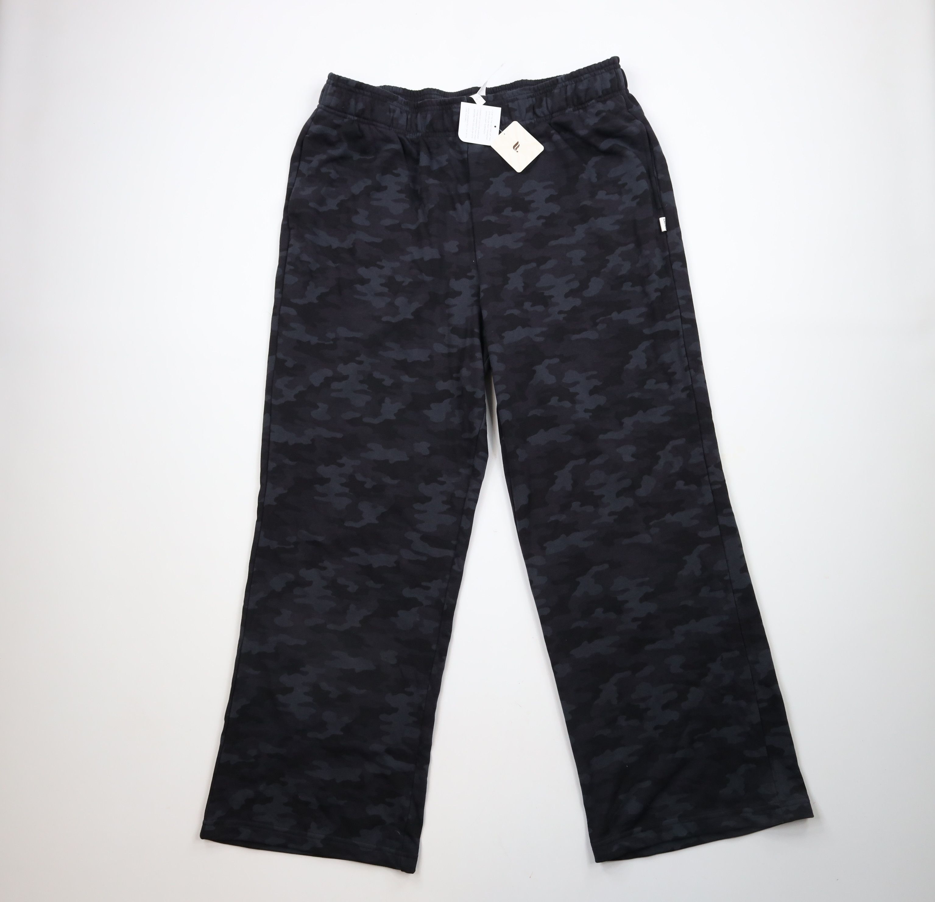 Fabletics × Vintage New Fabletics Terry Cloth Wide Leg Sweatpants Camouflage Size 38" / US 16 / IT 52 - 1 Thumbnail