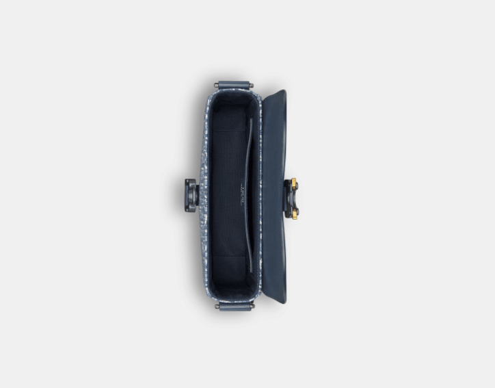 Dior o1w1db10426 1ADPO0 Size : OS / Small Saddle Bag in Blue Size ONE SIZE - 3 Thumbnail