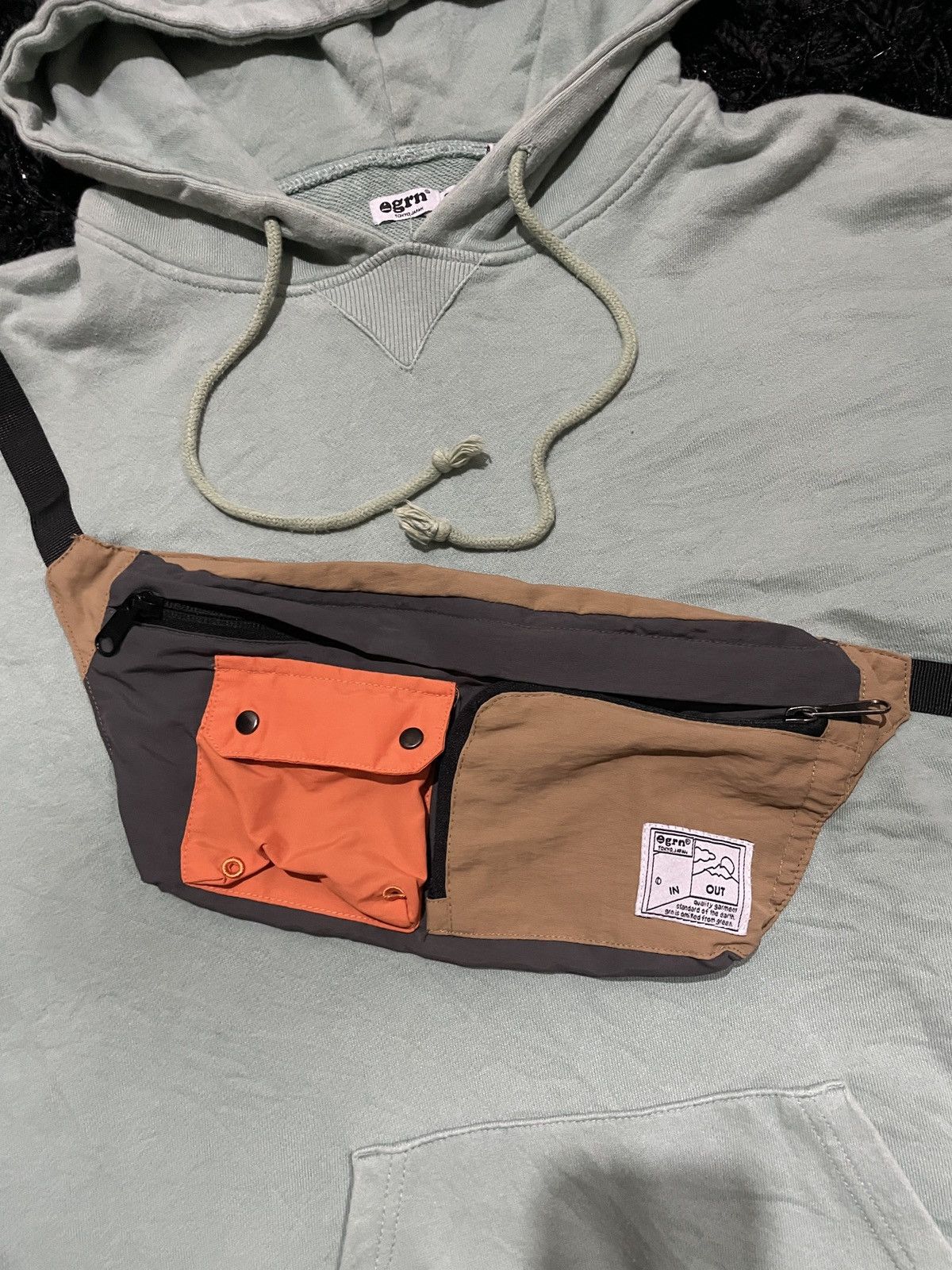 GRN × Japanese Brand Grn Tokyo Japan Outdoor Reverse Weave Hooded Gorpcore hiking Size US M / EU 48-50 / 2 - 3 Thumbnail