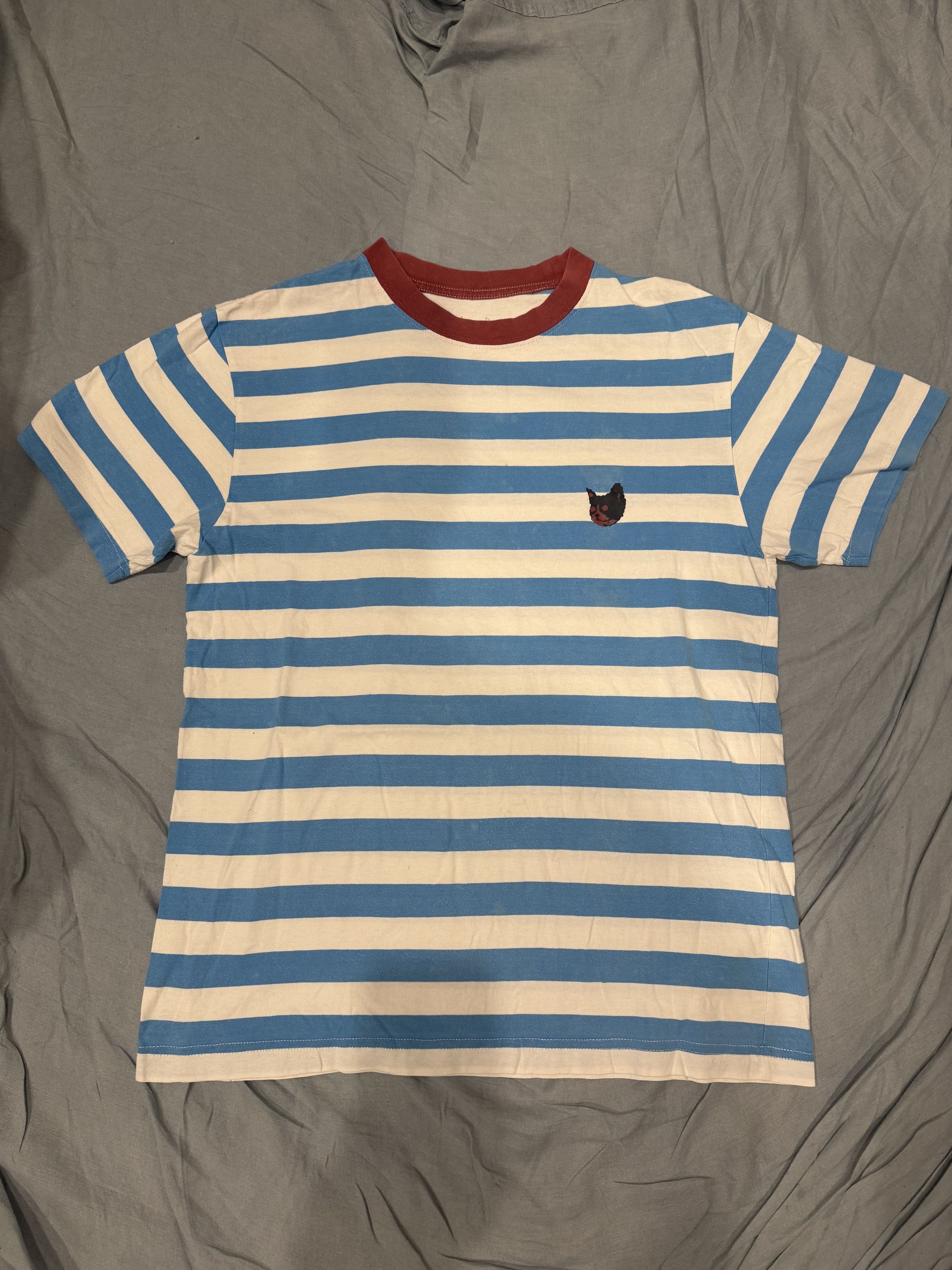 Golf Wang 2014 Kill Cat/Flog Gnaw Striped T-shirt Size US M / EU 48-50 / 2 - 1 Thumbnail