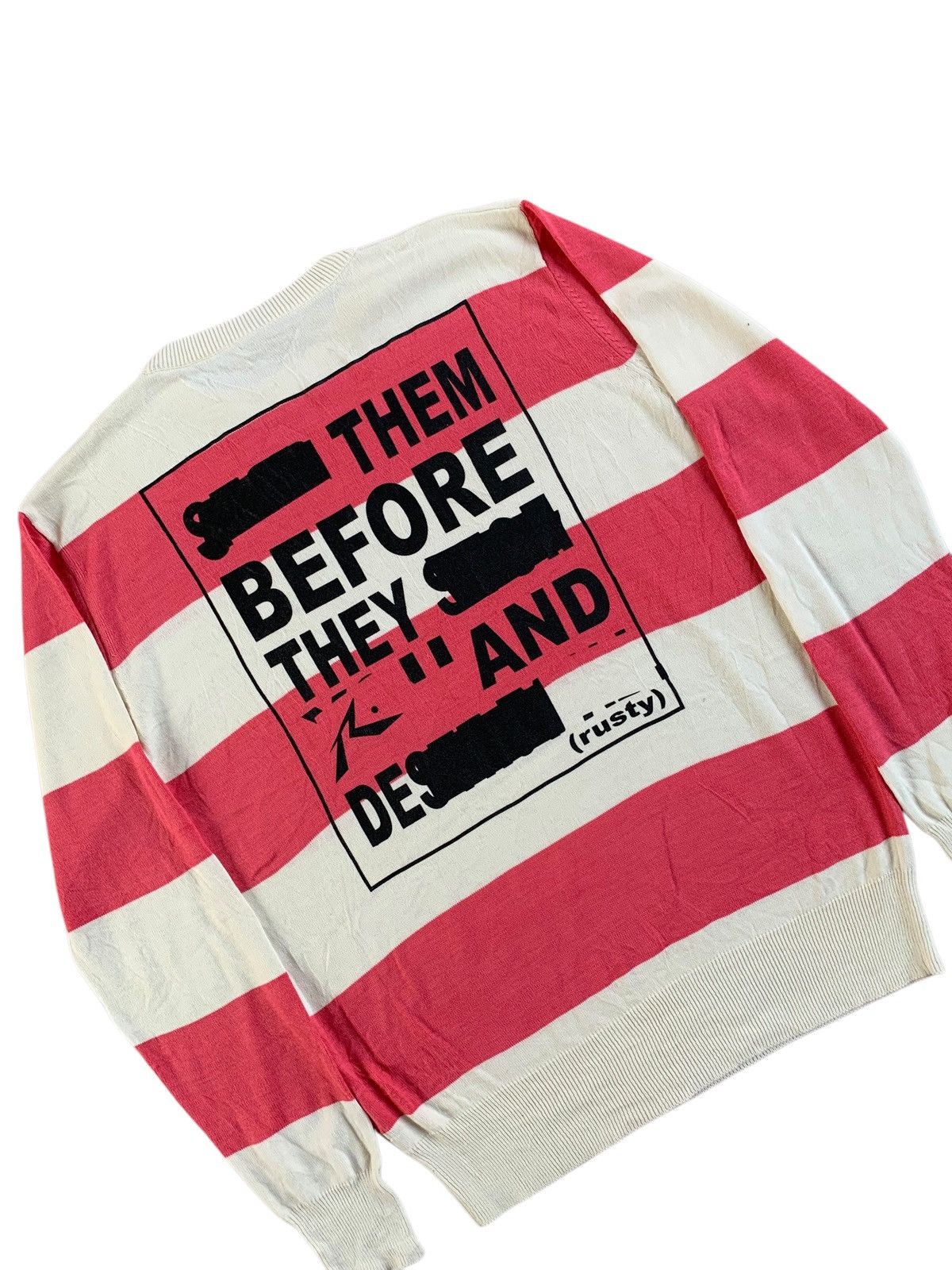 Japanese Brand × Rusty Rare"Rusty grunge stripe " Size US L / EU 52-54 / 3 - 4 Thumbnail