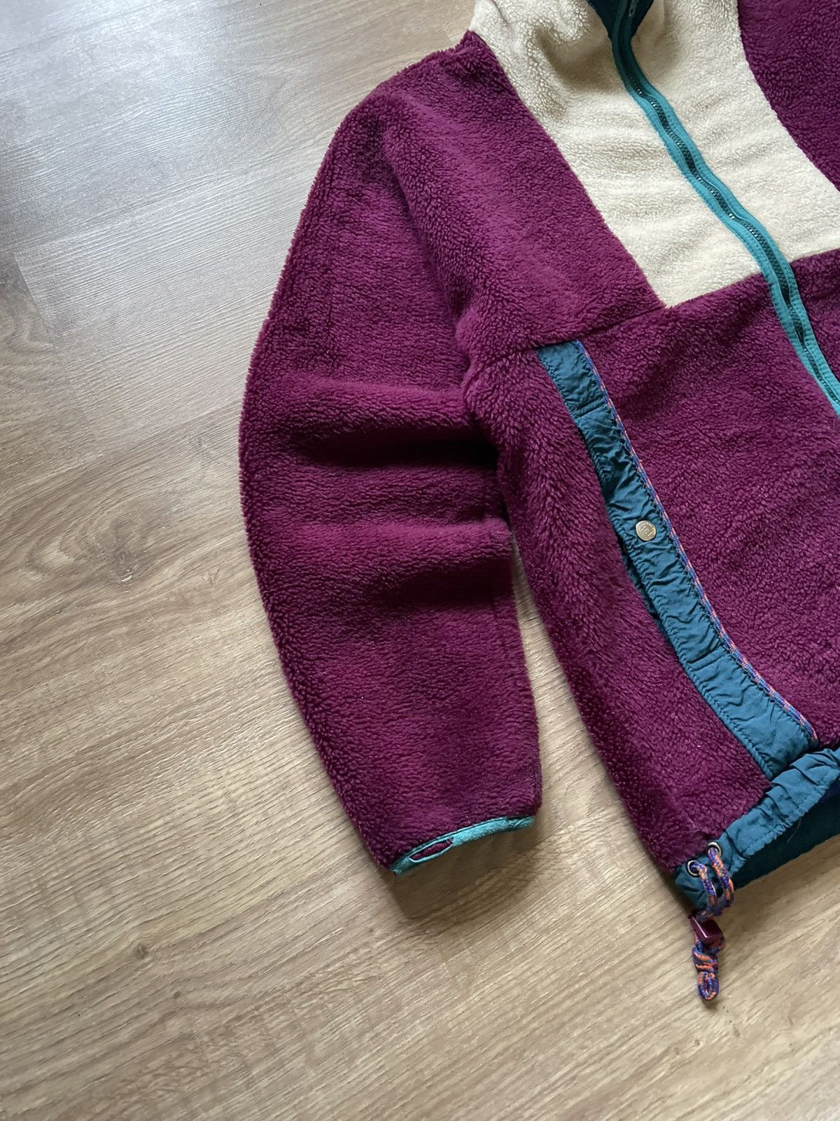 Helly Hansen Vintage 90's Helly Hansen Fleece Sherpa Zip Jacket Size US L / EU 52-54 / 3 - 4 Thumbnail