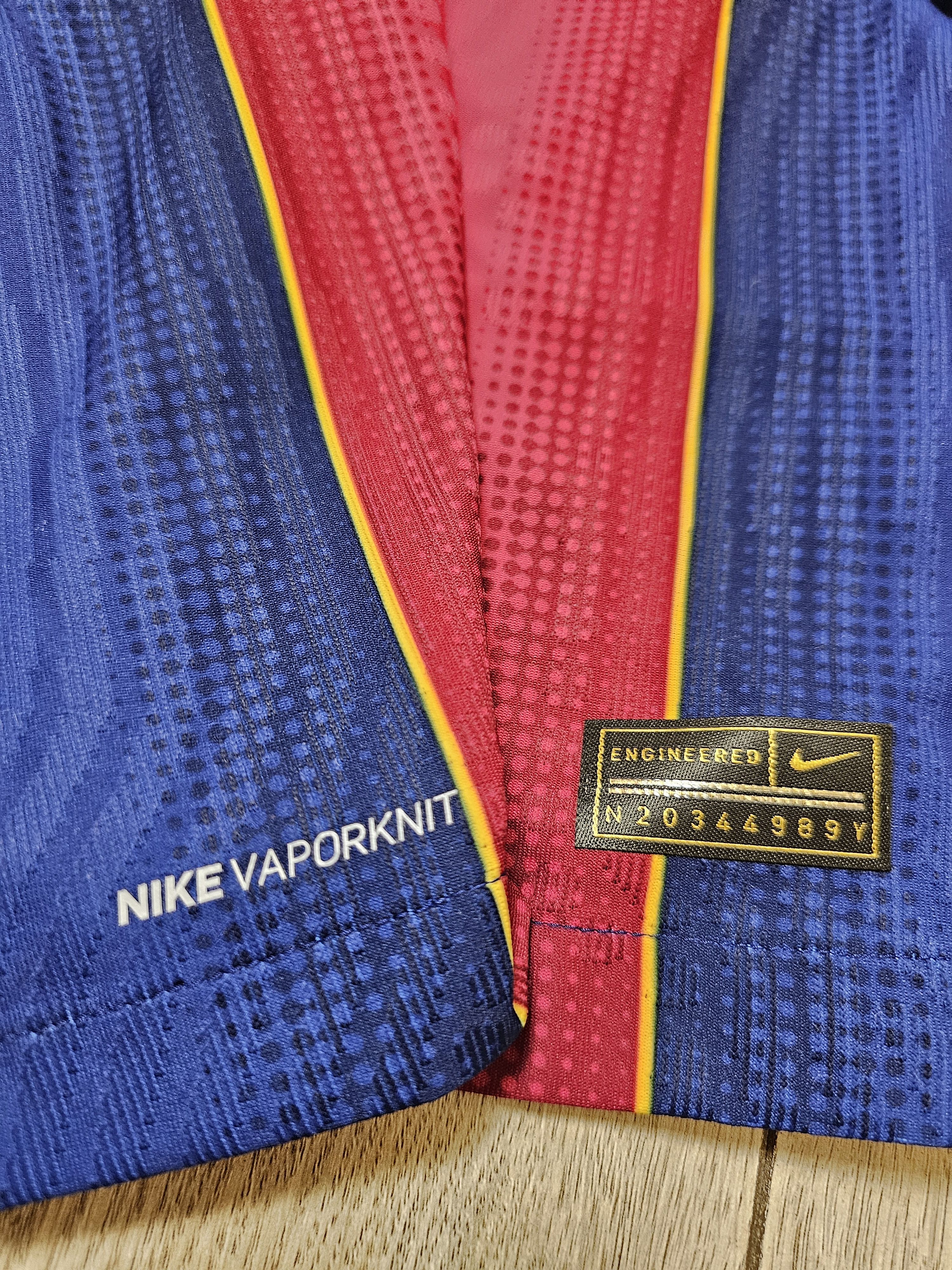 All Sport × Nike BARCELONA 2020 2021 PLAYER ISSUE FOOTBALL LONG SOCCER JERSEY Size US M / EU 48-50 / 2 - 8 Thumbnail