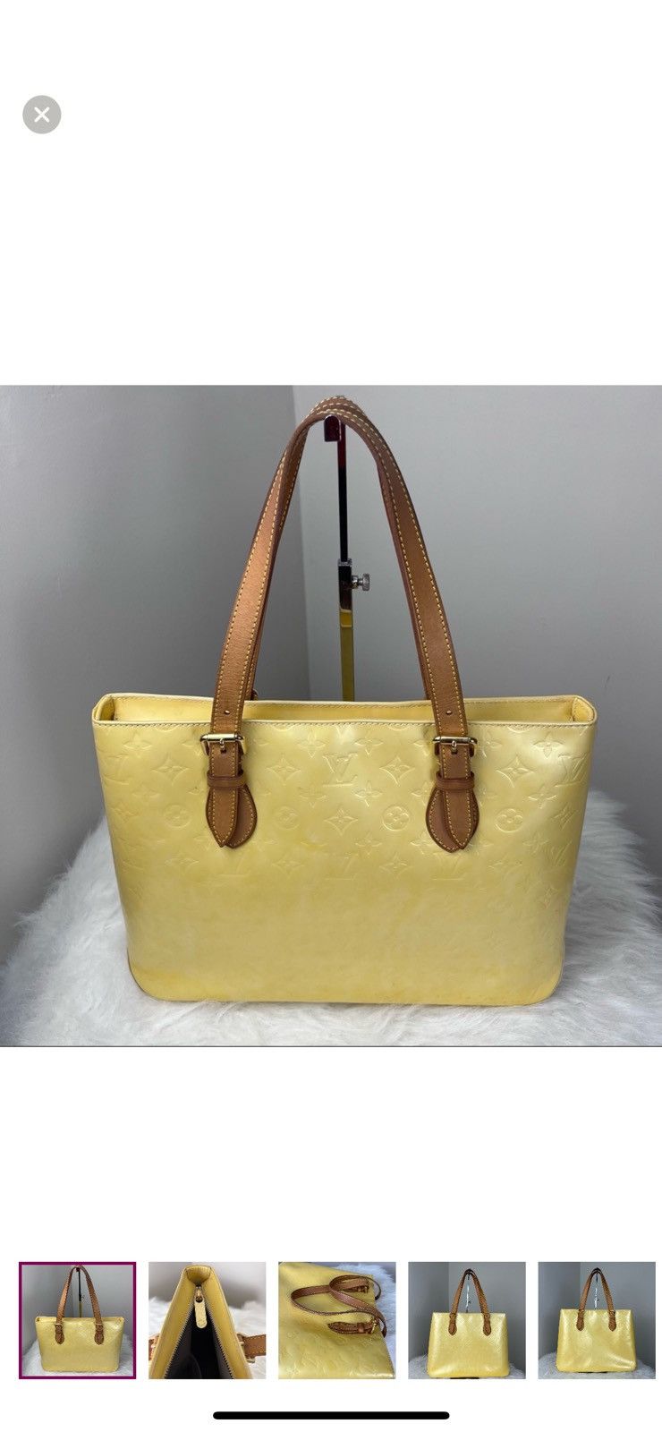 Louis Vuitton Louis Vuitton Brentwood Tote – Monogram Vernis (Authentic) Size ONE SIZE - 1 Thumbnail