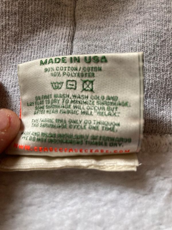 non Cease - Grey Hoodie - Large Size US L / EU 52-54 / 3 - 3 Thumbnail