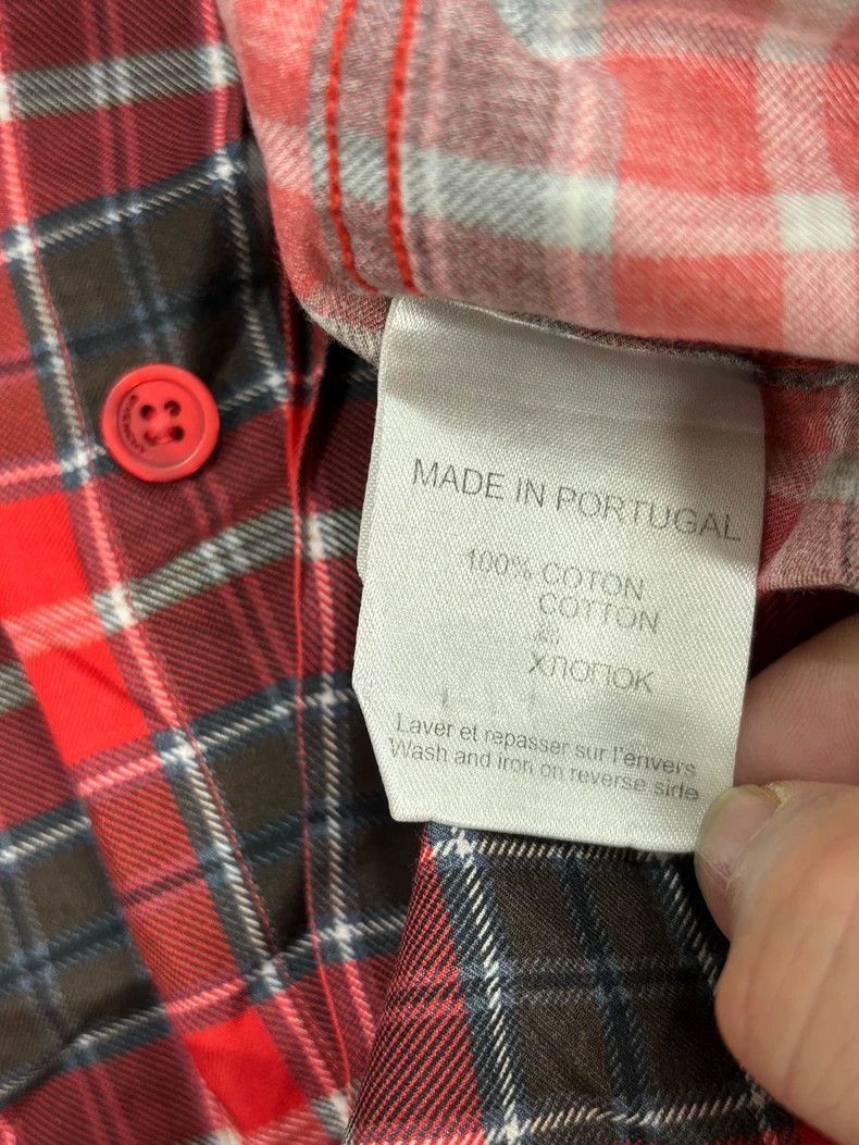 Givenchy Givenchy Givenchy Long Sleeve Plaid Shirt Red Black -2507 Size US M / EU 48-50 / 2 - 5 Thumbnail