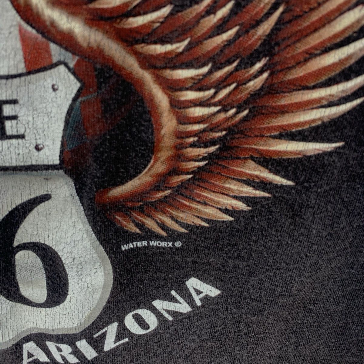 Route 66 Vintage Route 66 Winslow Arizona Guitar Wings Graphic Size US M / EU 48-50 / 2 - 9 Thumbnail