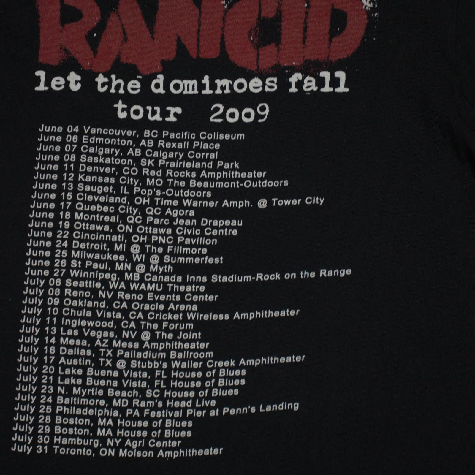 Vintage 2009 Rancid Last one To Die Tee Size US M / EU 48-50 / 2 - 5 Thumbnail