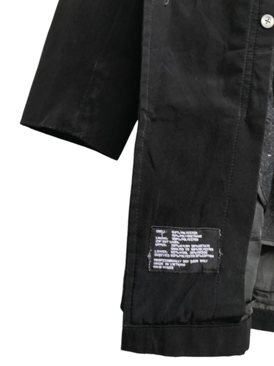 Calvin Klein Vintage Calvin Klein Black Trench Coat Size US S / EU 44-46 / 1 - 13 Thumbnail