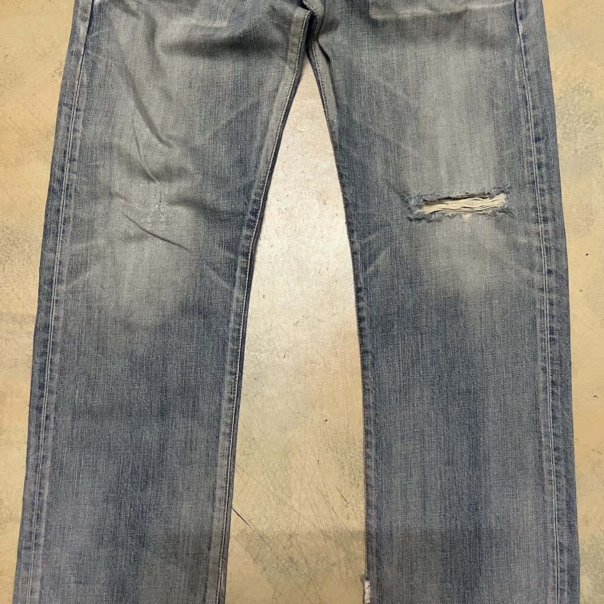 Edwin Edwin Distressed Design Denim Jeans Size US 29 - 4 Thumbnail