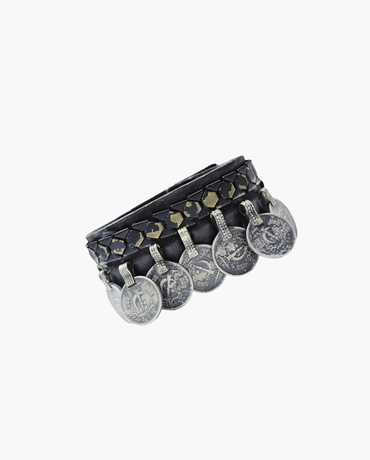 Pre-owned Hysteric Glamour X If Six Was Nine Ss2018 Teo ( Goodbye For My Huckleberry ) Coin Bracelet