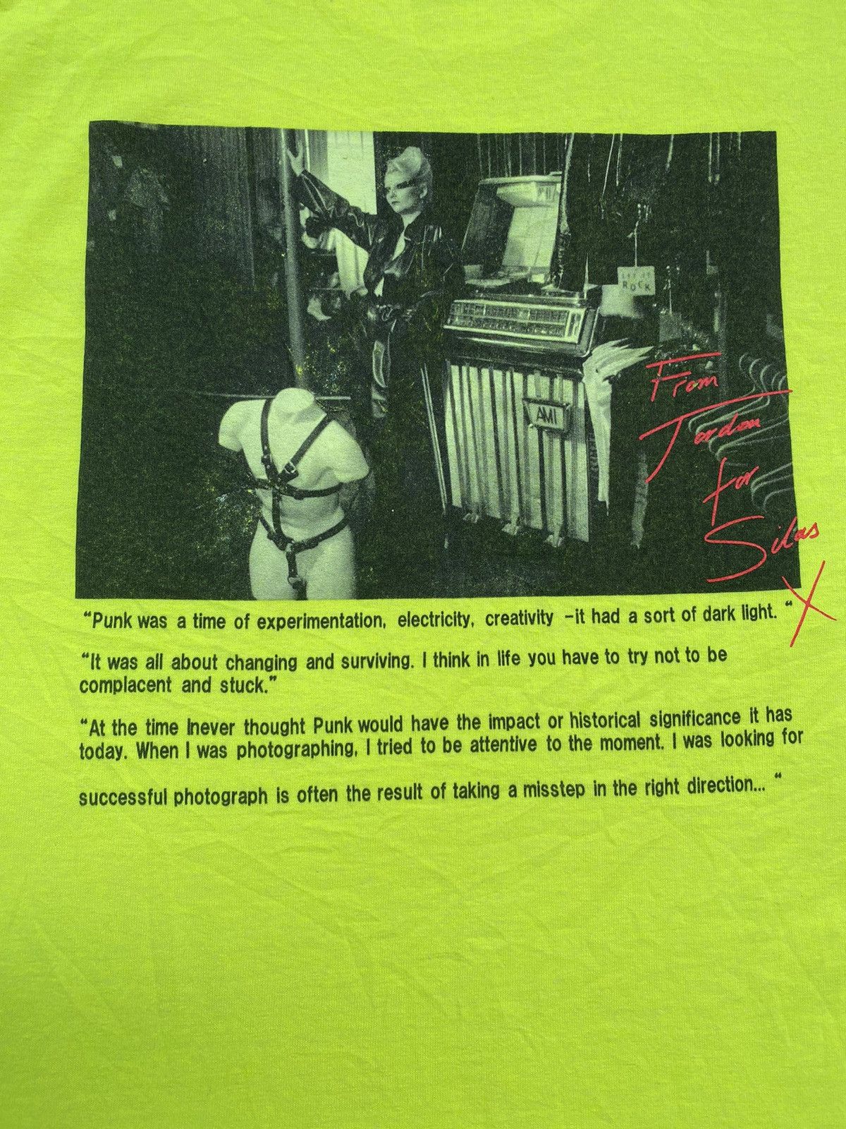 Vintage Vintage Y2k Pamela Rooke Punk x Silas Tees Size US M / EU 48-50 / 2 - 6 Thumbnail