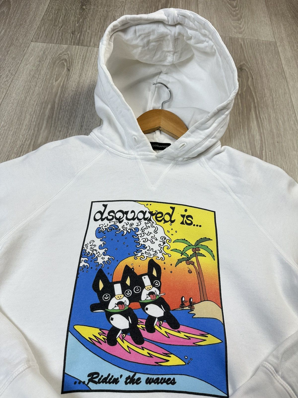 Dsquared2 Dsquared2 is Riding The Wave Hoodie Size US XS / EU 42 / 0 - 5 Thumbnail